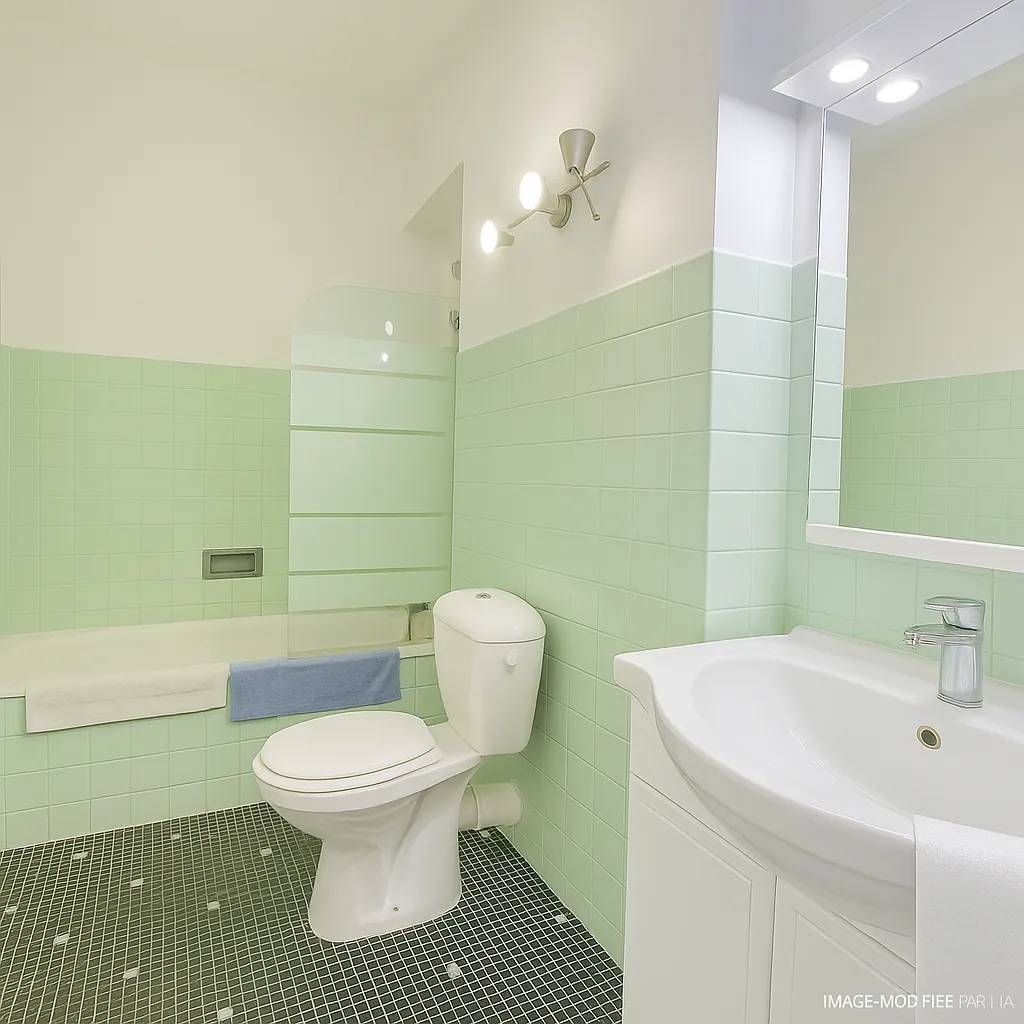 Appartement F1 avec Balcon à Nice, Vue Dégagée, Étage Élevé 