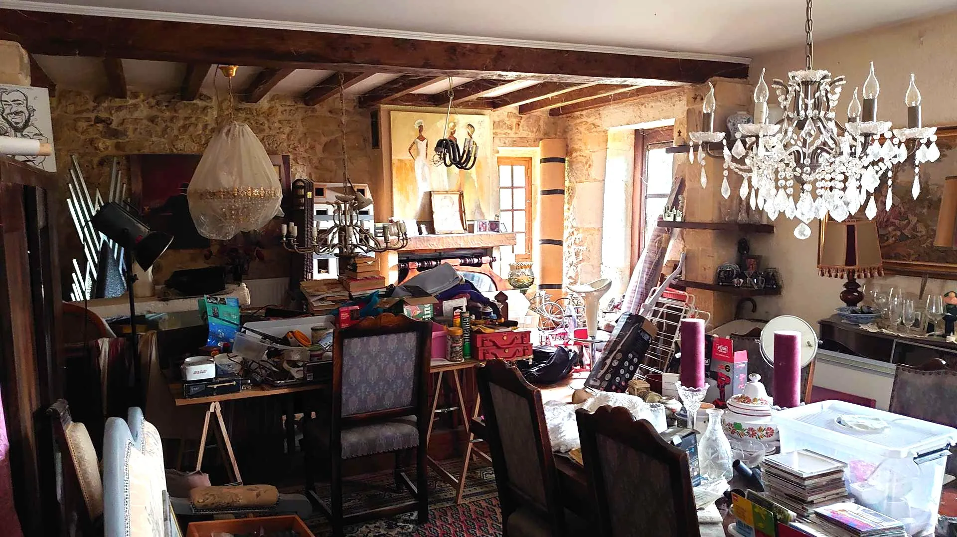 Belle maison de maître avec grange sur 5 hectares en Quercy à Soturac 
