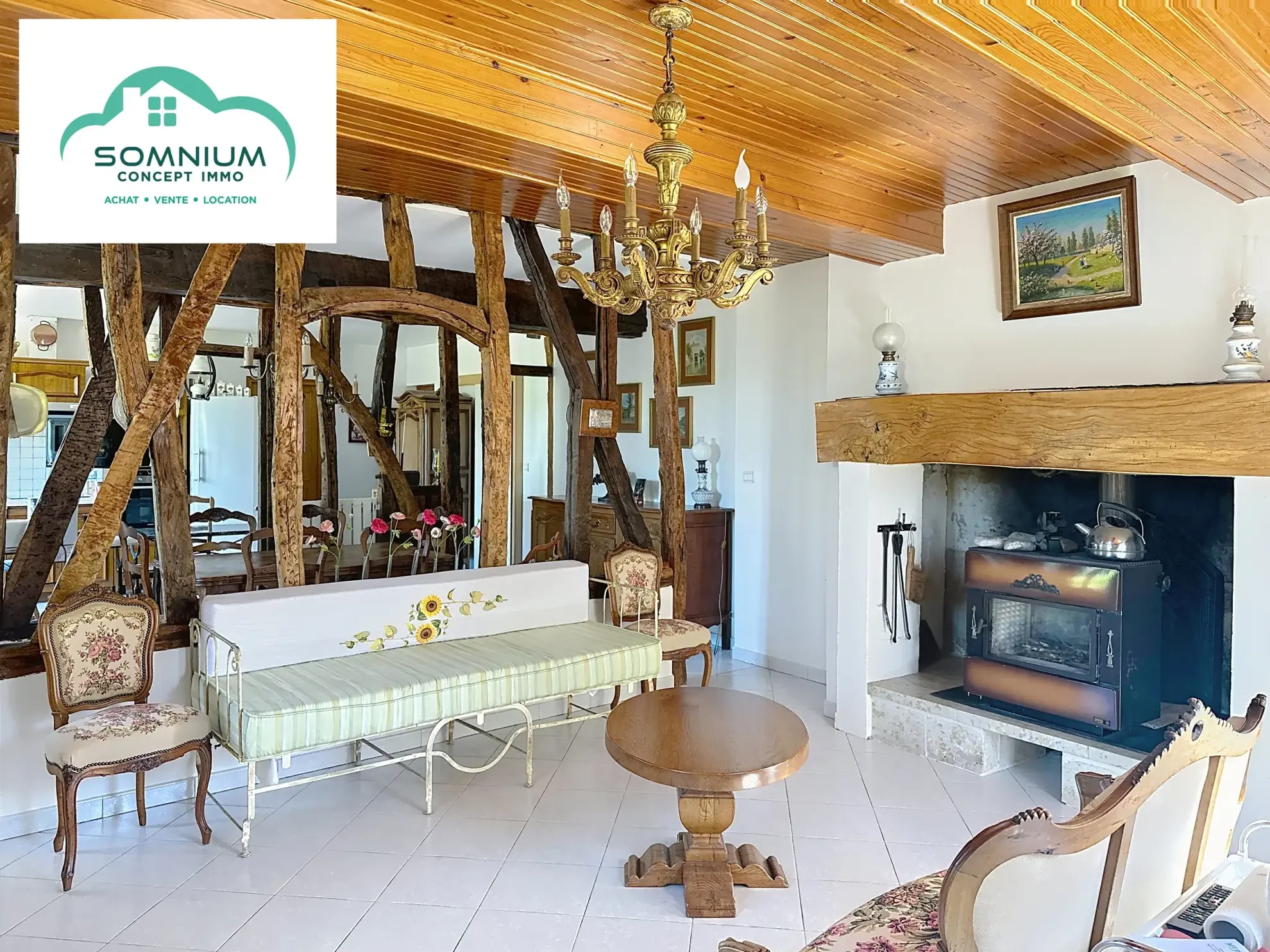 Maison de campagne charmante entre Fleurance et Auch avec grands espaces 