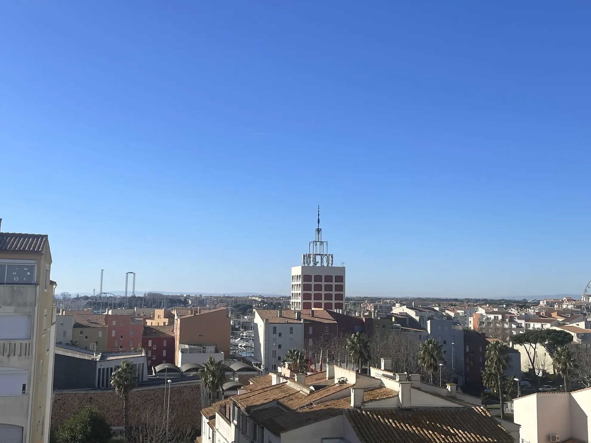 Appartement studio avec mezzanine et grande terrasse au Le Môle - Le Cap d'Agde 