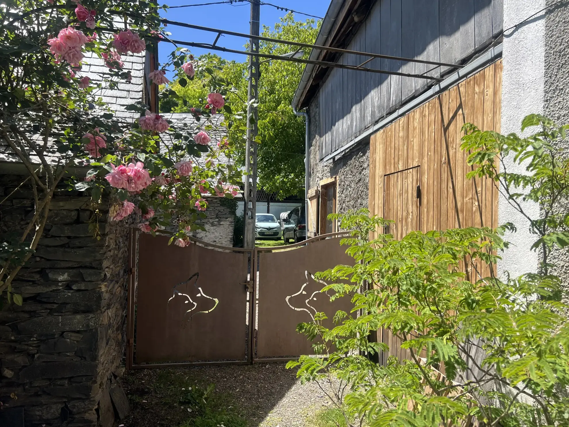 Charmante maison de village avec vue montagne à Saint-Jean-du-Castillonnais 