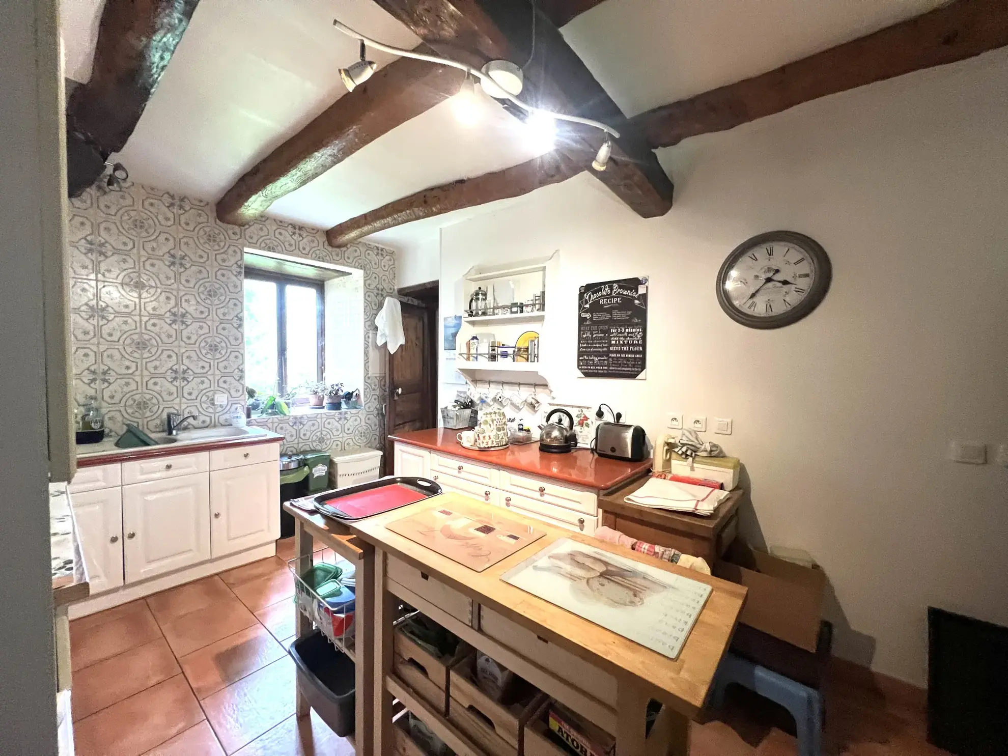 Charmante maison de village avec vue montagne à Saint-Jean-du-Castillonnais 