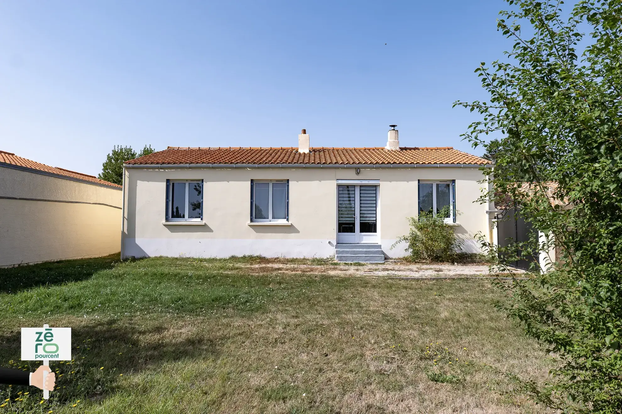 Superbe maison de plain-pied de 83m² à L’Île-d’Elle, idéale pour famille, avec jardin et garage 