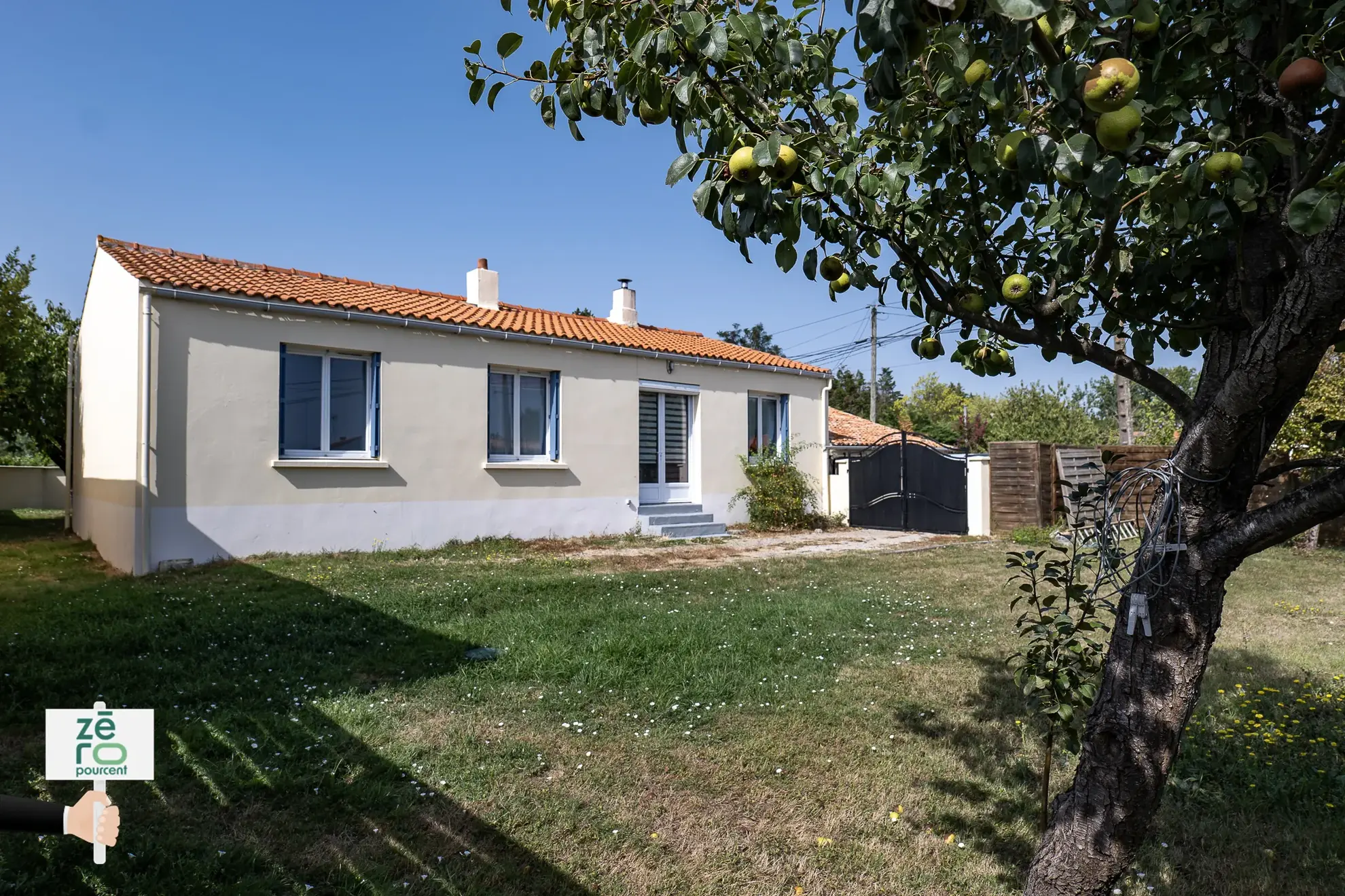 Superbe maison de plain-pied de 83m² à L’Île-d’Elle, idéale pour famille, avec jardin et garage