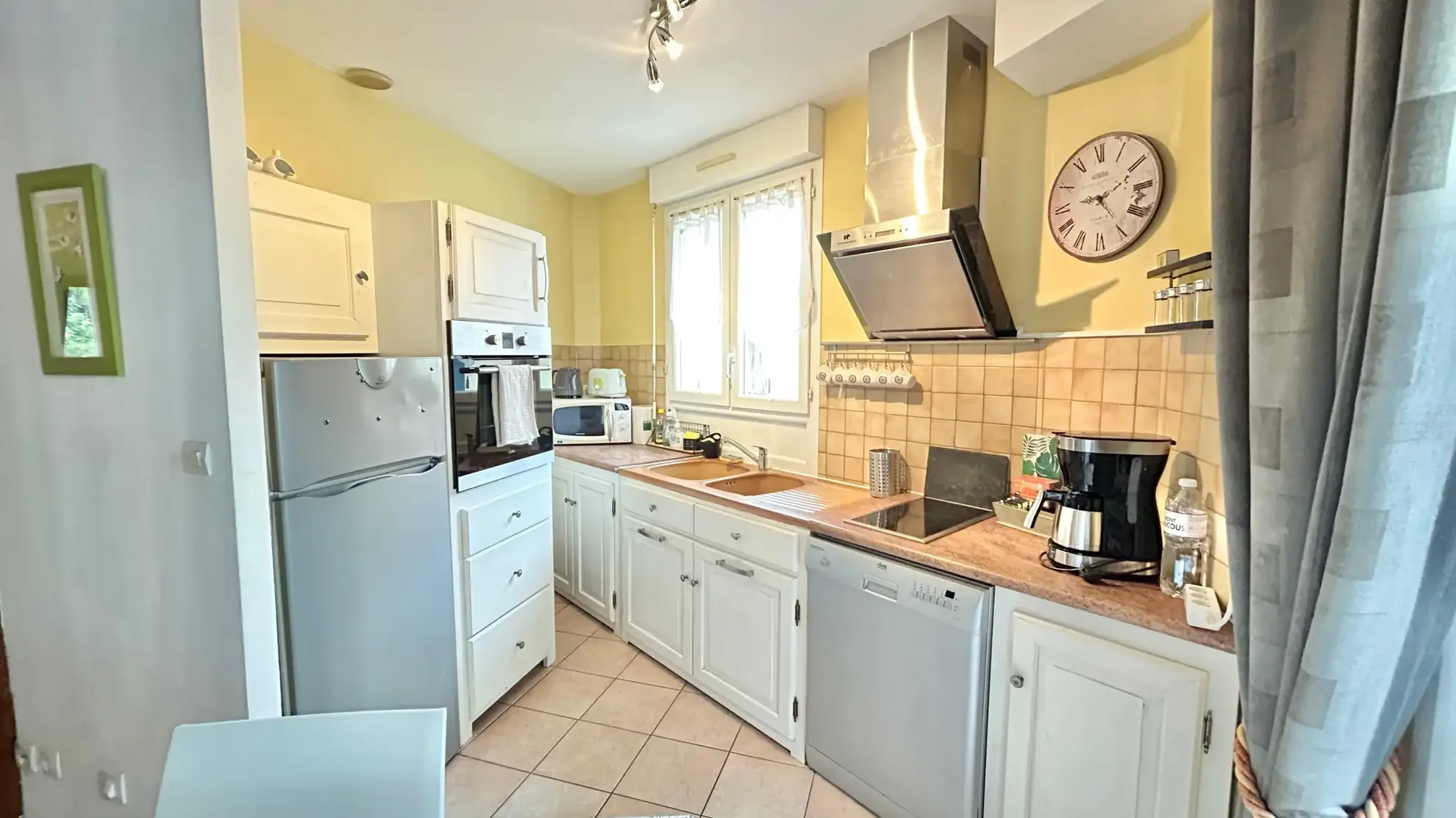 Appartement rénové en plein centre d'Argelès Village avec mezzanine 