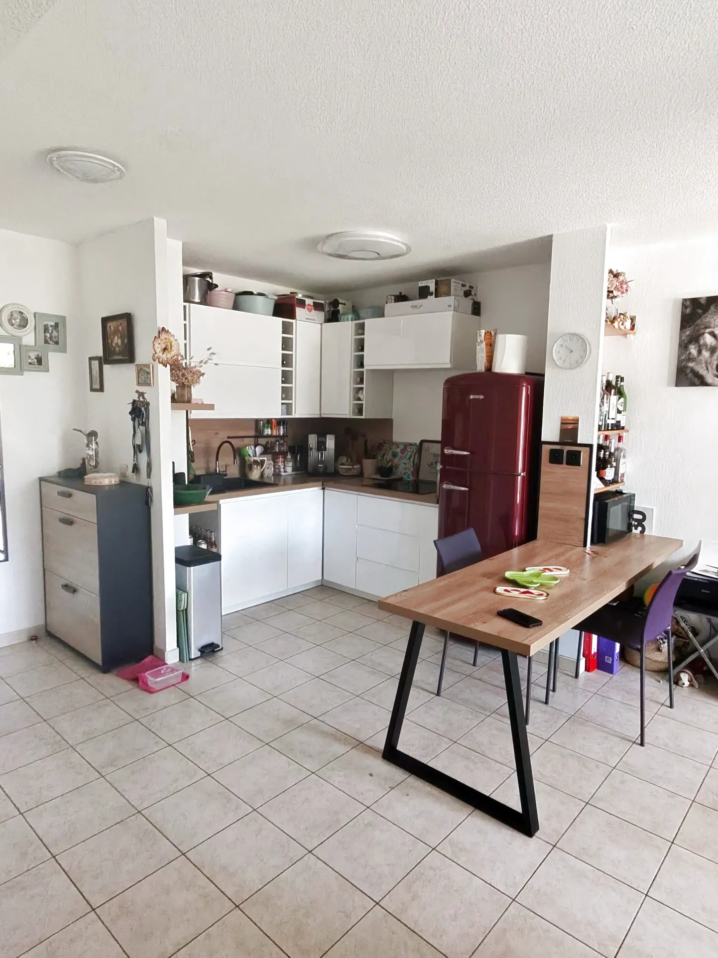 À vendre appartement T2 lumineux avec terrasse à Béziers, résidence sécurisée 