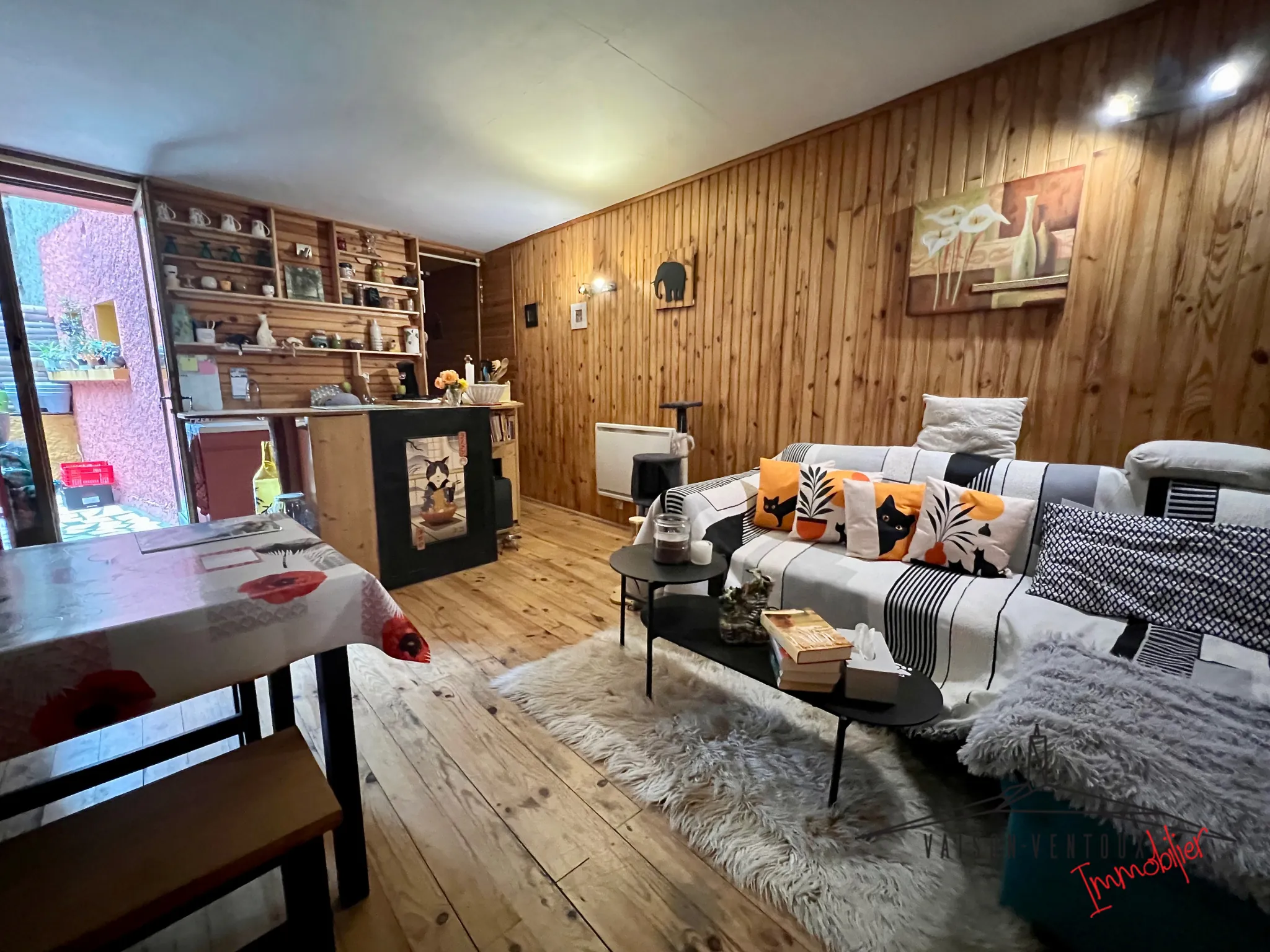 Appartement T2 lumineux de 41 m² avec terrasse au centre de Buis-les-Barronies 