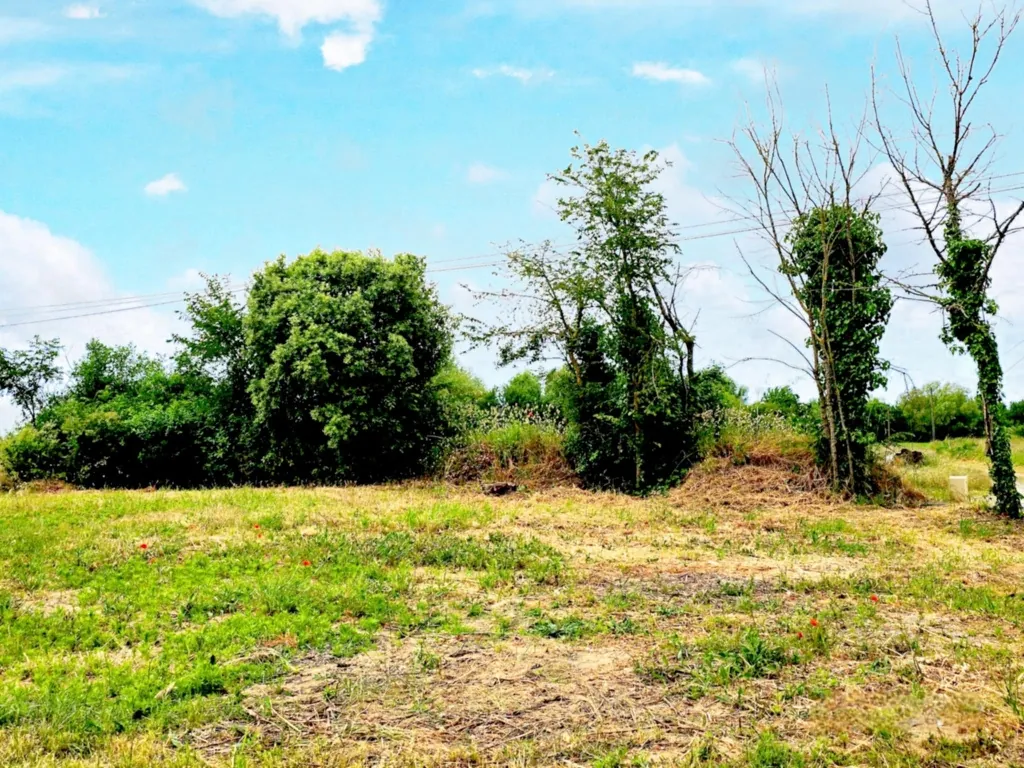 Terrain constructible de 481 m² à Orouet, bien exposé