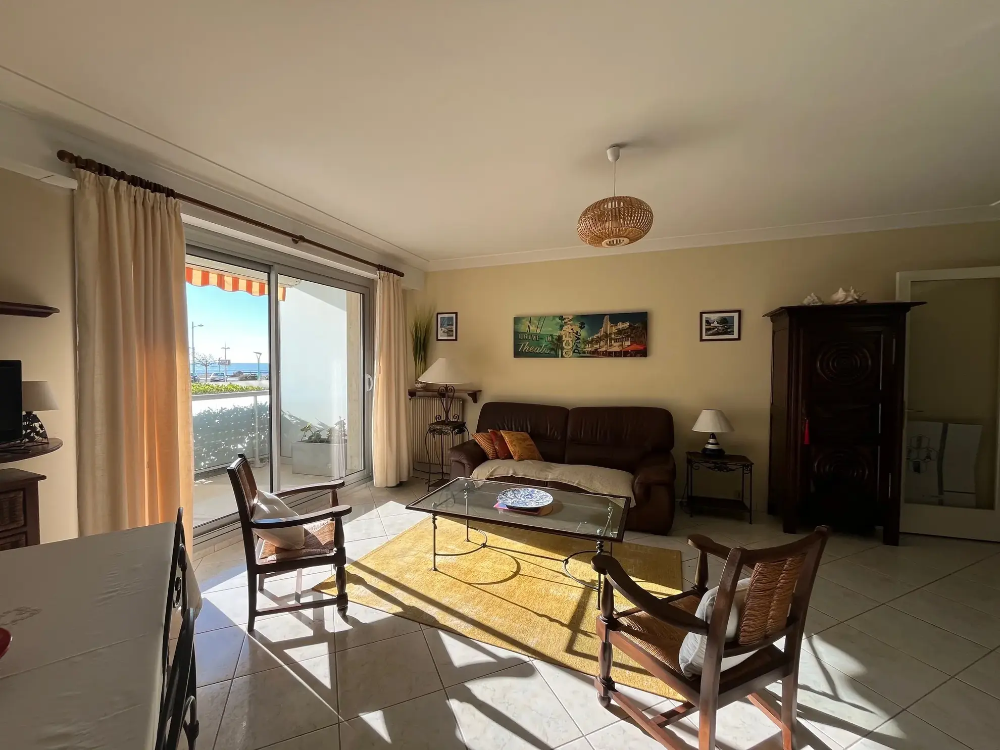 Appartement avec vue mer à Saint Jean de Monts – 2 chambres, balcon, parking 