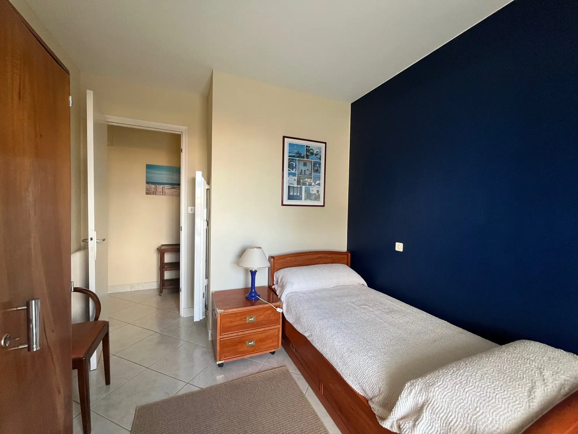 Appartement avec vue mer à Saint Jean de Monts – 2 chambres, balcon, parking 