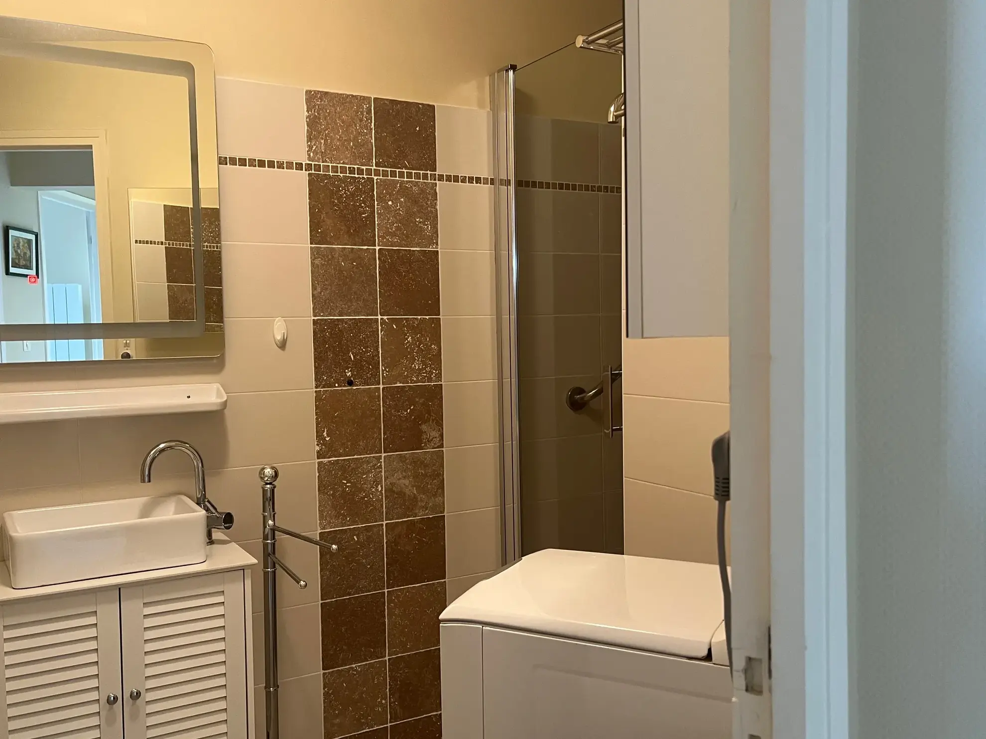 Appartement avec vue mer à Saint Jean de Monts – 2 chambres, balcon, parking 