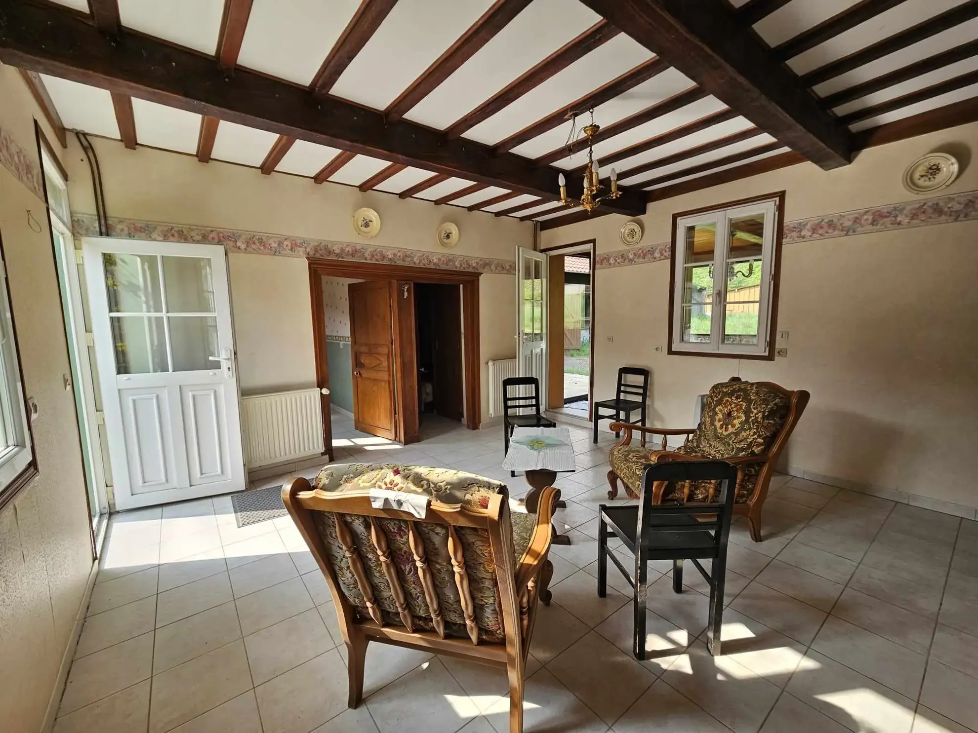 Fermette picarde à vendre près d'Abbeville, charmant cadre rural 