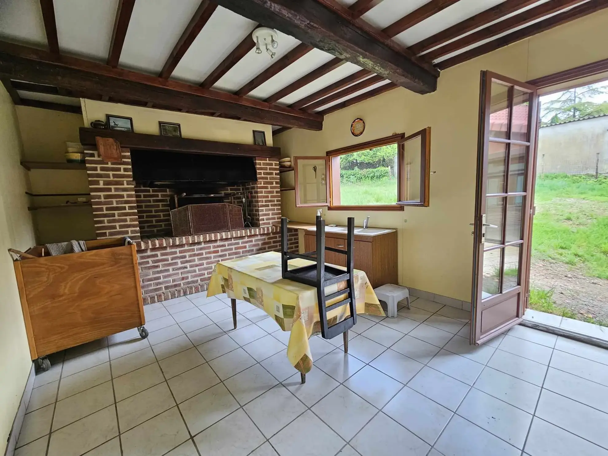 Fermette picarde à vendre près d'Abbeville, charmant cadre rural 