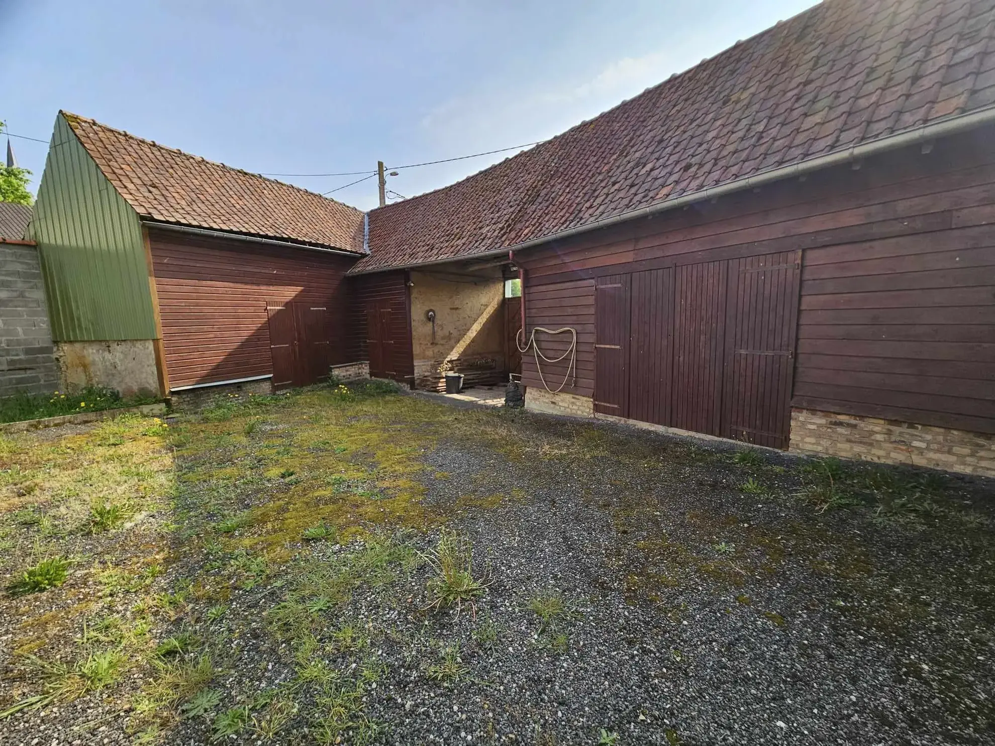 Fermette picarde à vendre près d'Abbeville, charmant cadre rural 