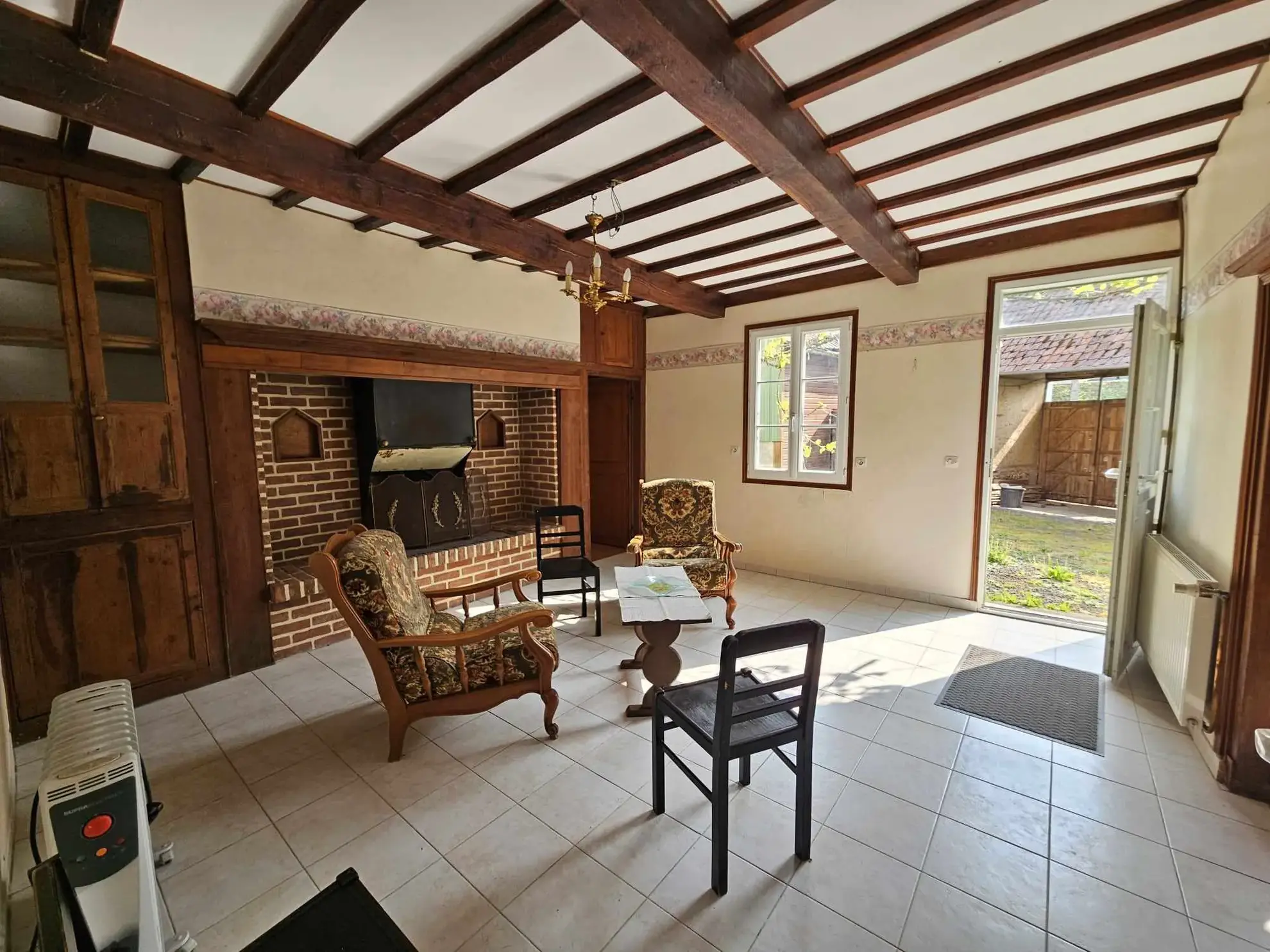 Fermette picarde à vendre près d'Abbeville, charmant cadre rural 