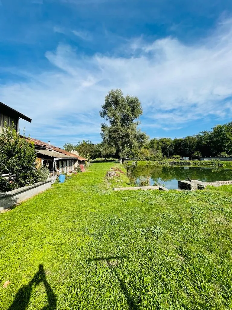Grande grange à rénover à Moirans avec vue sur étang et champs 