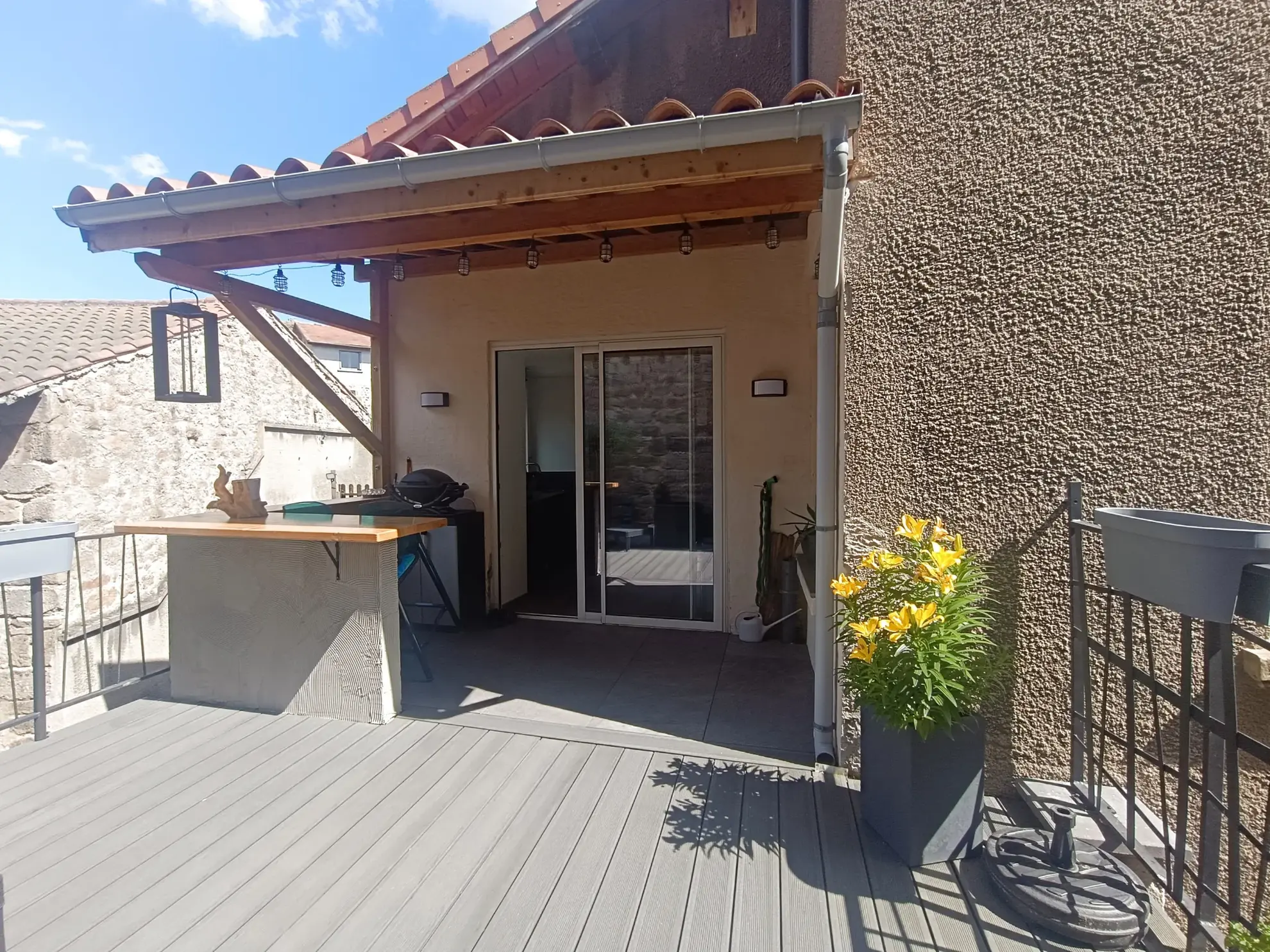 Maison de village avec grande terrasse à Saint Didier en Velay, 177 m² 