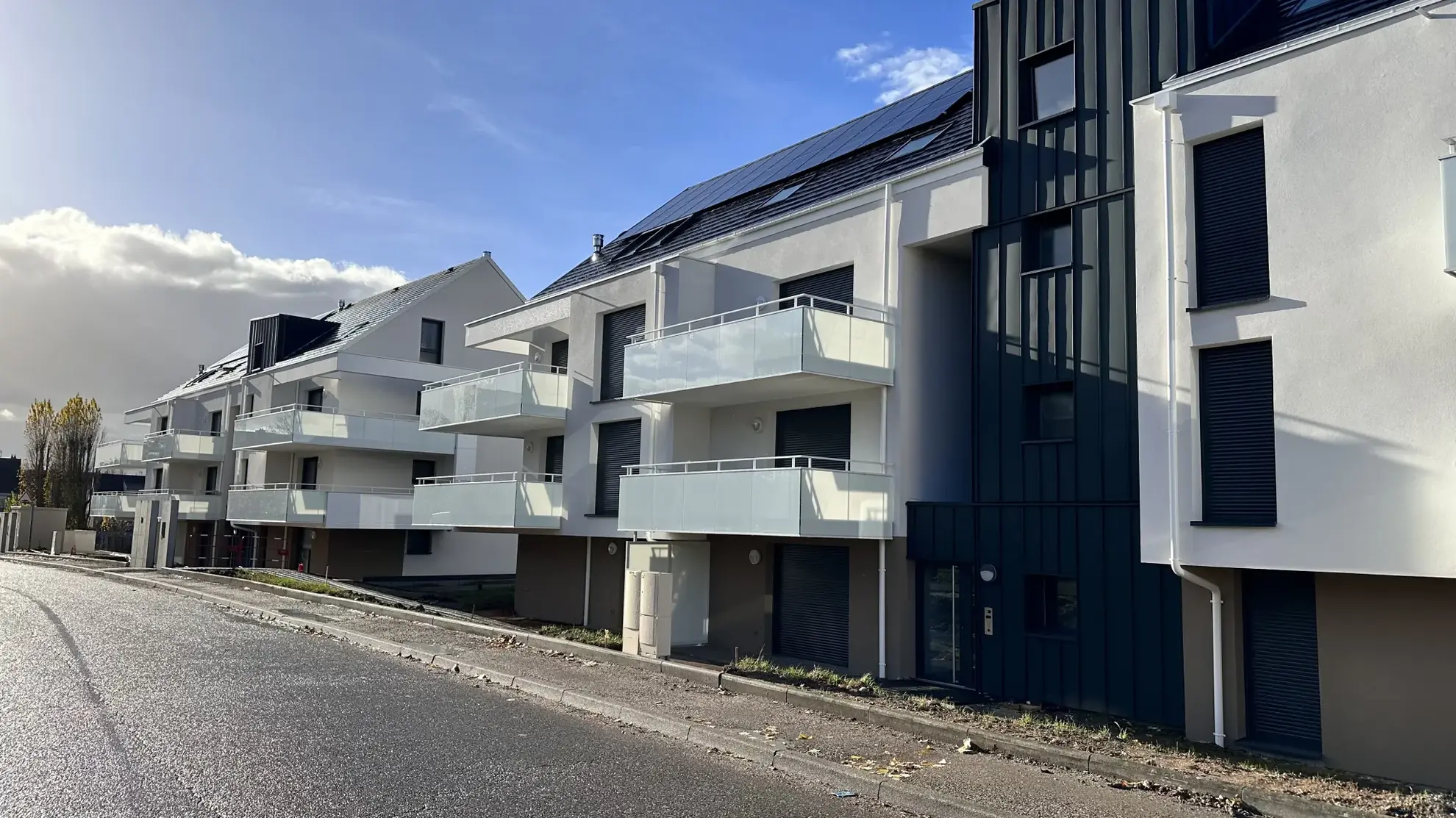 Studio à Saverne dans le Clos des Oliviers avec terrasse et parking extérieur