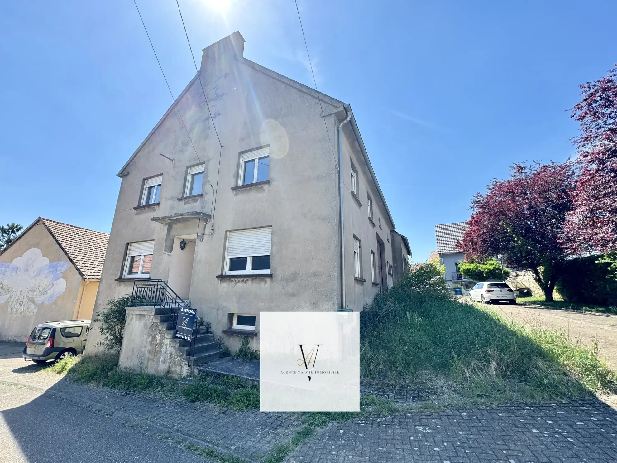 Maison à Cadenbronn à diviser en 3 appartements avec loft, investissement immobilier 