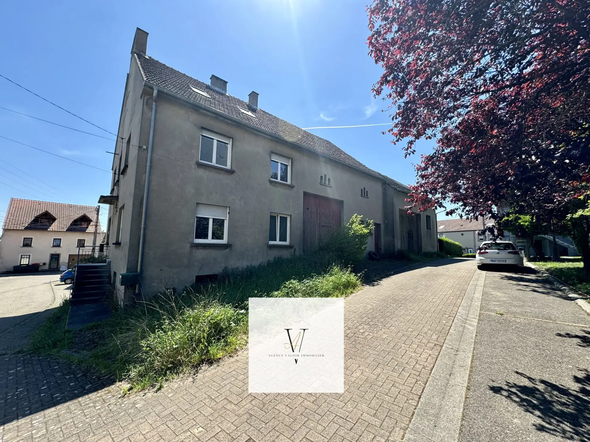 Maison à Cadenbronn à diviser en 3 appartements avec loft, investissement immobilier 