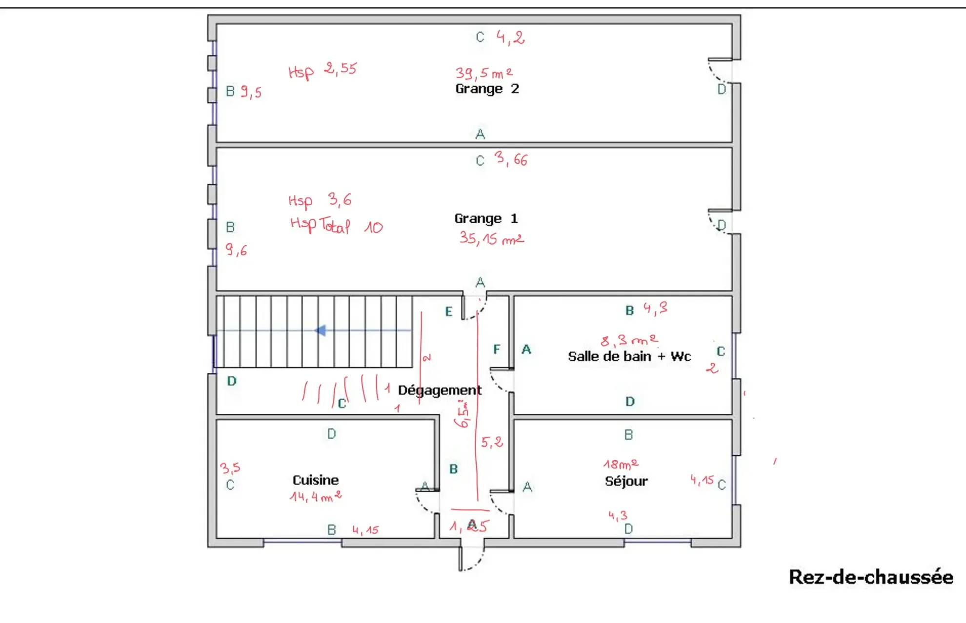 Maison à Cadenbronn à diviser en 3 appartements avec loft, investissement immobilier 