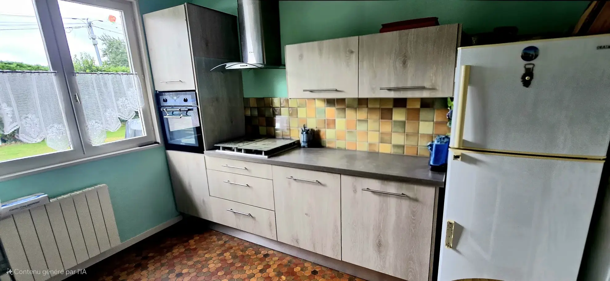 Maison plain-pied à vendre à Cormeilles avec garage et vue sur prairie 