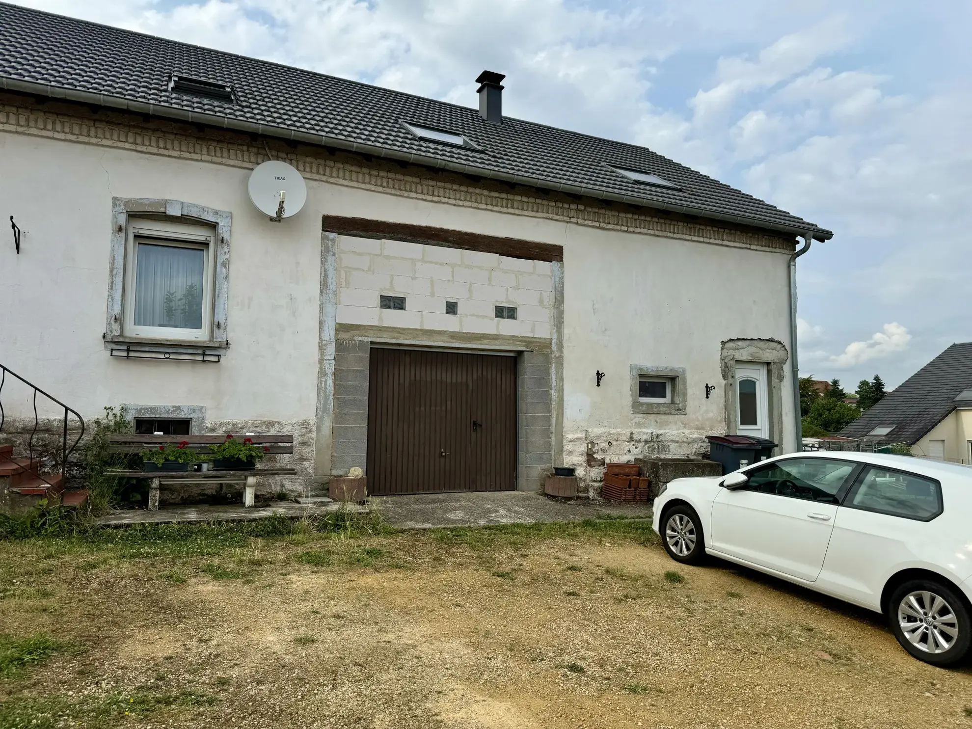 Maison avec appartement à vendre à Willerwald, 8 pièces, greenery, potentiel d'agrandissement 