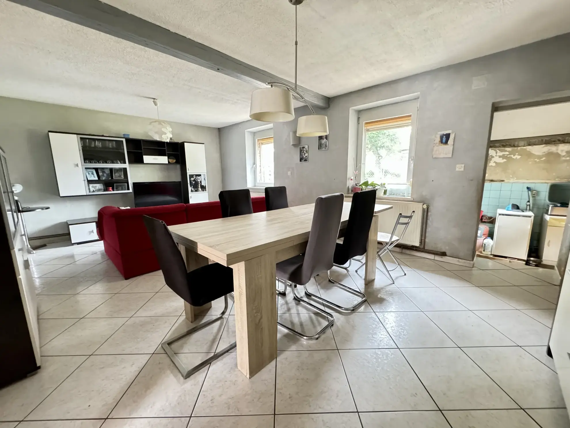 Maison avec appartement à vendre à Willerwald, 8 pièces, greenery, potentiel d'agrandissement 