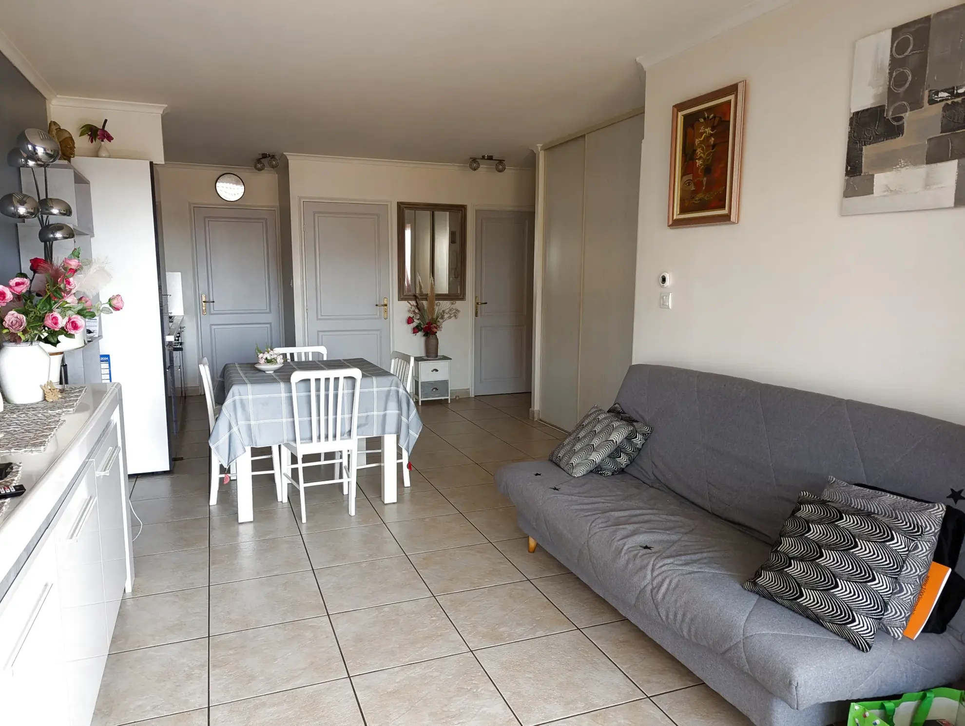 Appartement T2 de 41 m² avec terrasse à Valras Plage près des plages 