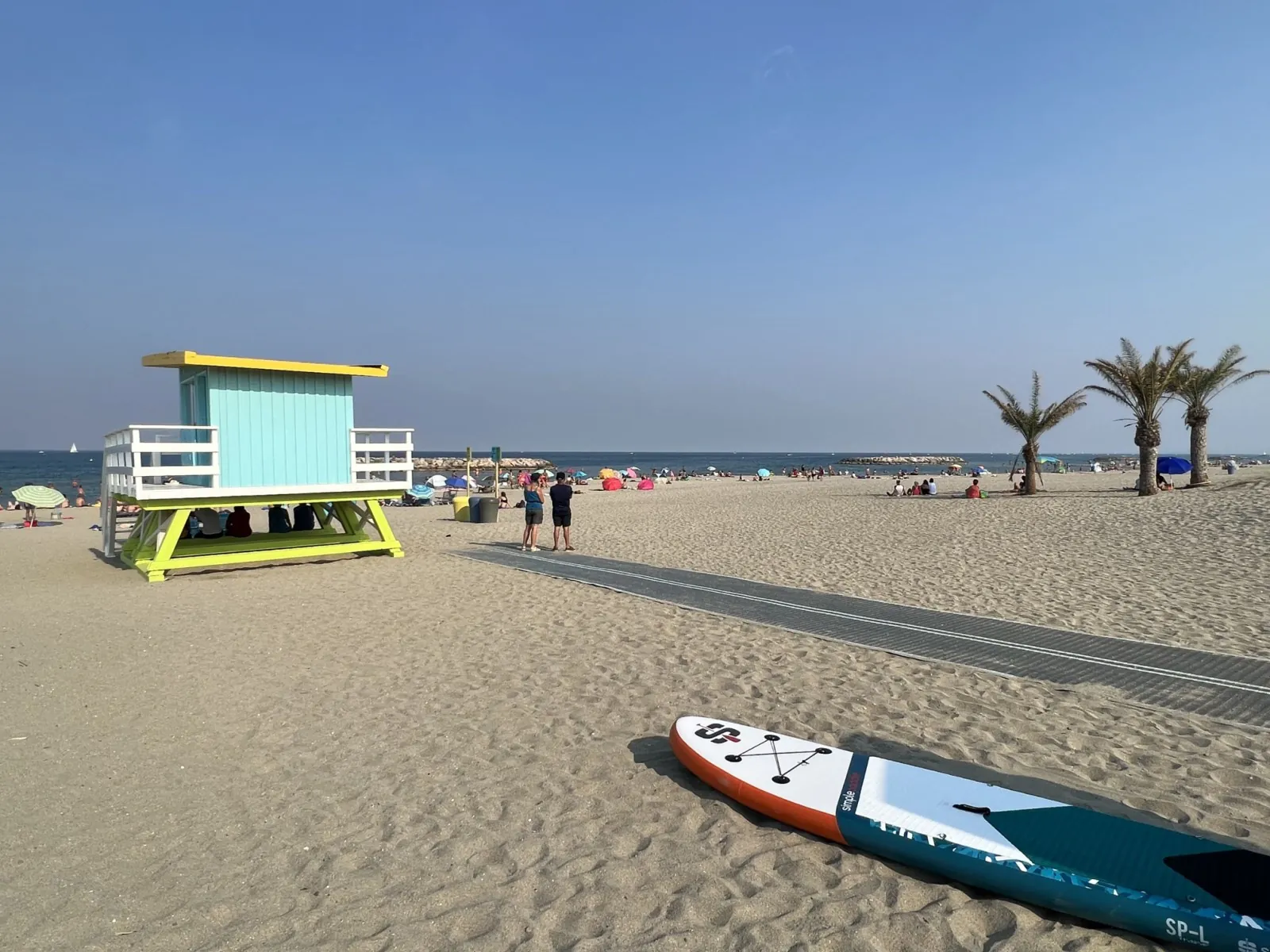 Appartement duplex rénové avec vue sur port et Pyrénées à Barcares 