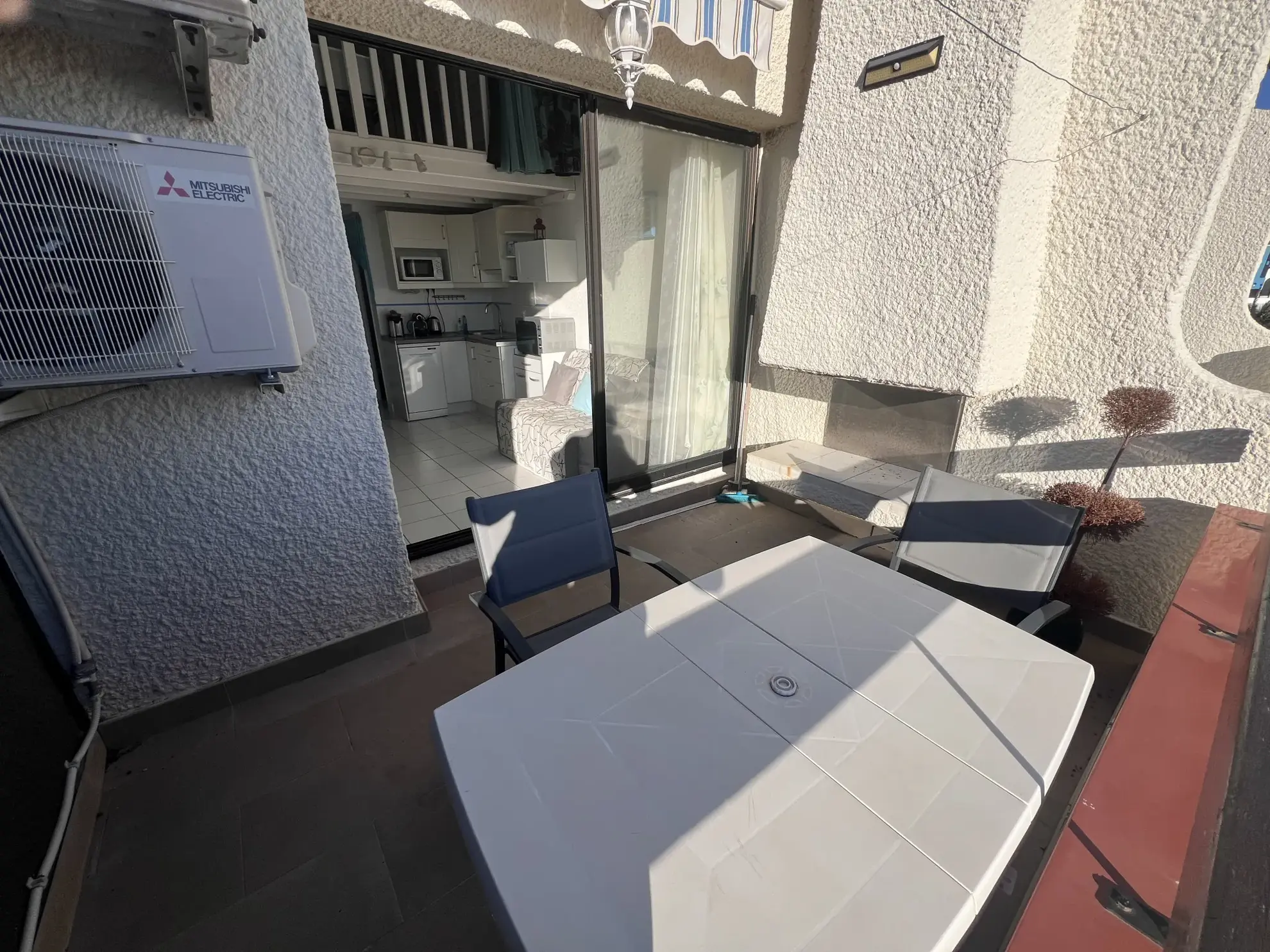 Appartement duplex rénové avec vue sur port et Pyrénées à Barcares 