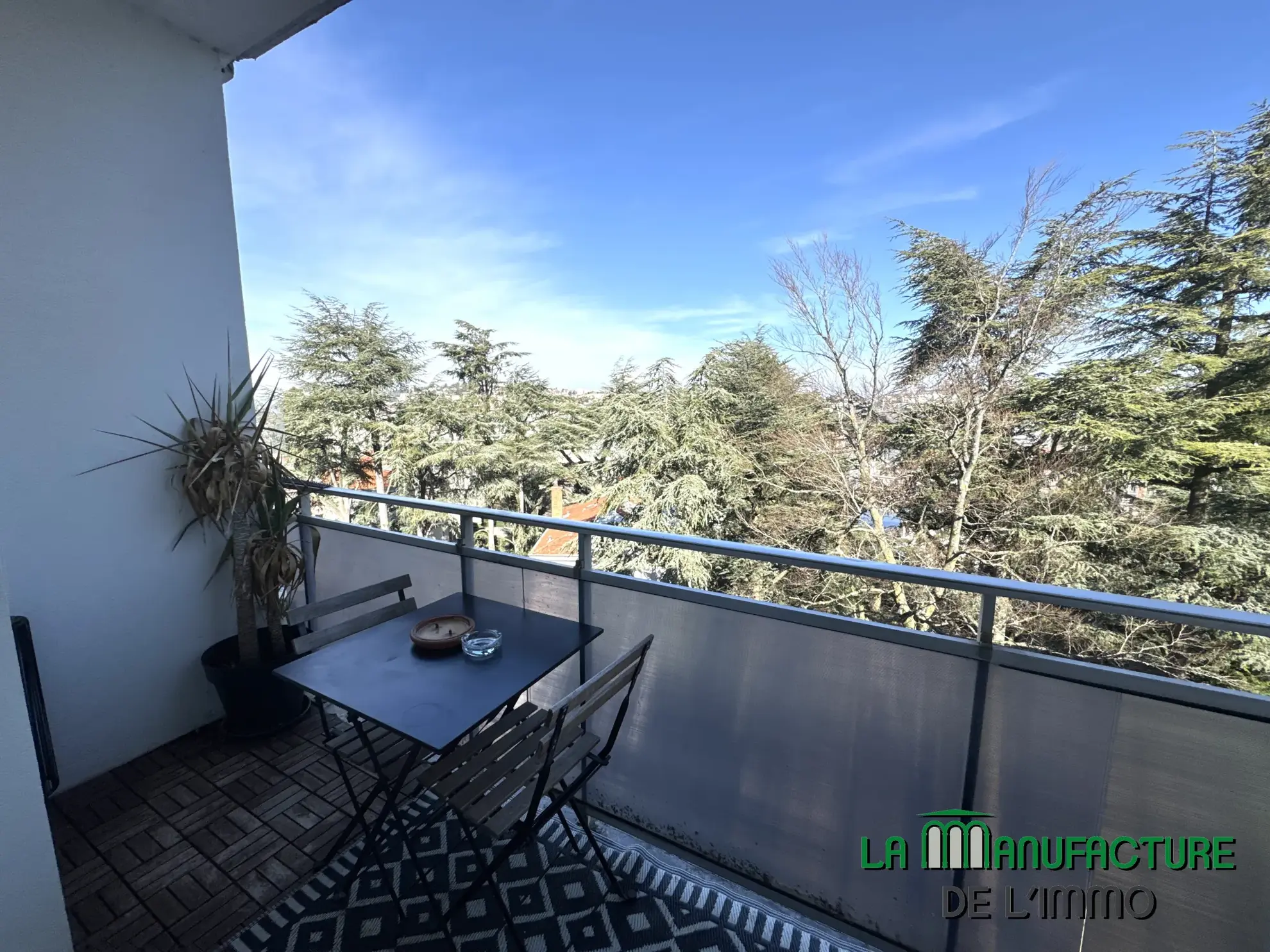 Appartement F3 avec balcon et cave à Saint-Étienne - Portail Rouge 