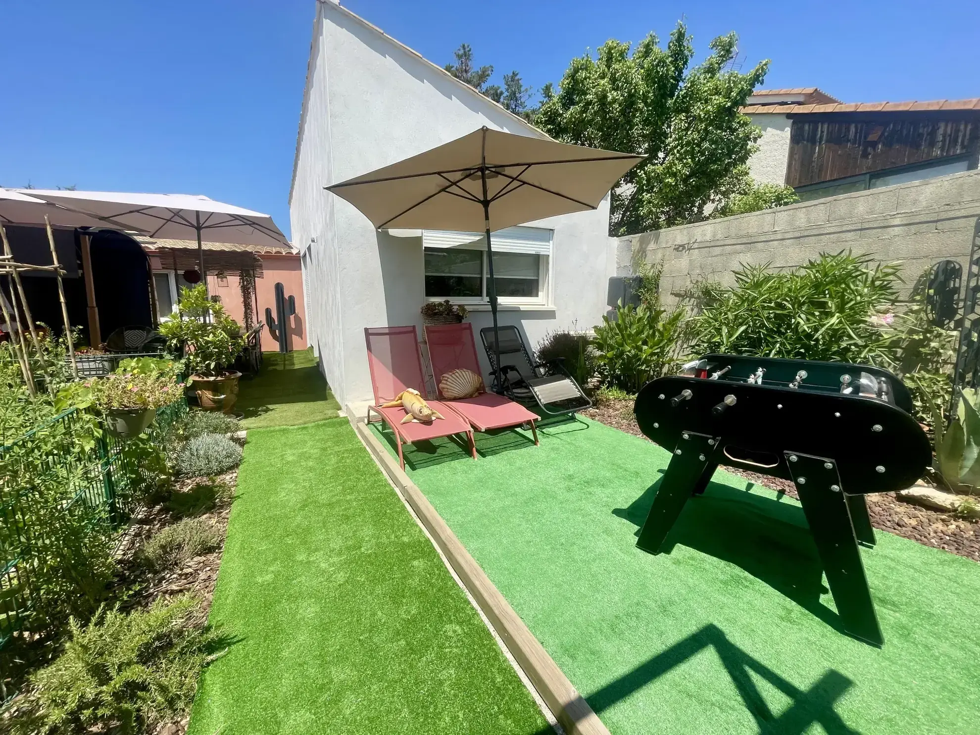 À vendre maison 72 m² de plain-pied à Montblanc avec patio 