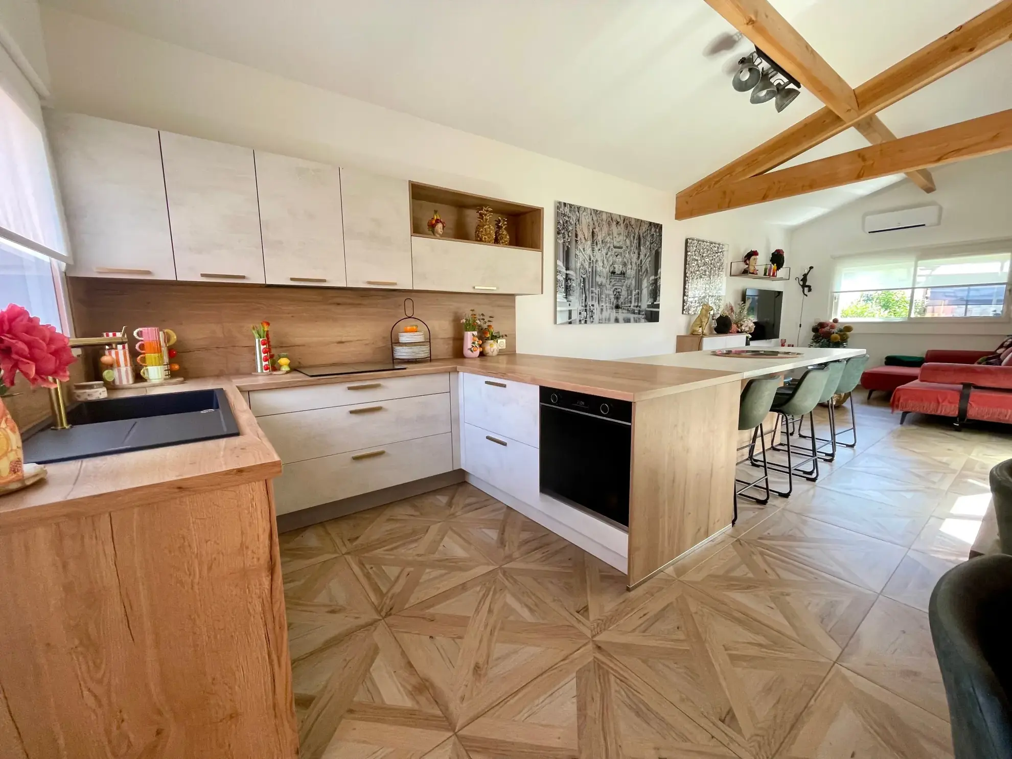 À vendre maison 72 m² de plain-pied à Montblanc avec patio