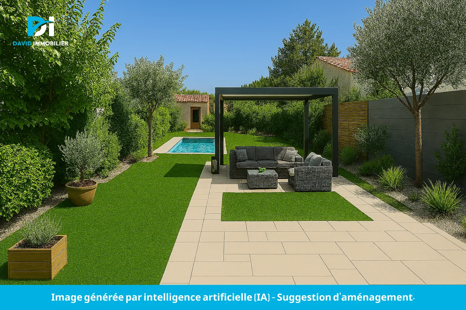 À vendre maison 72 m² de plain-pied à Montblanc avec patio 