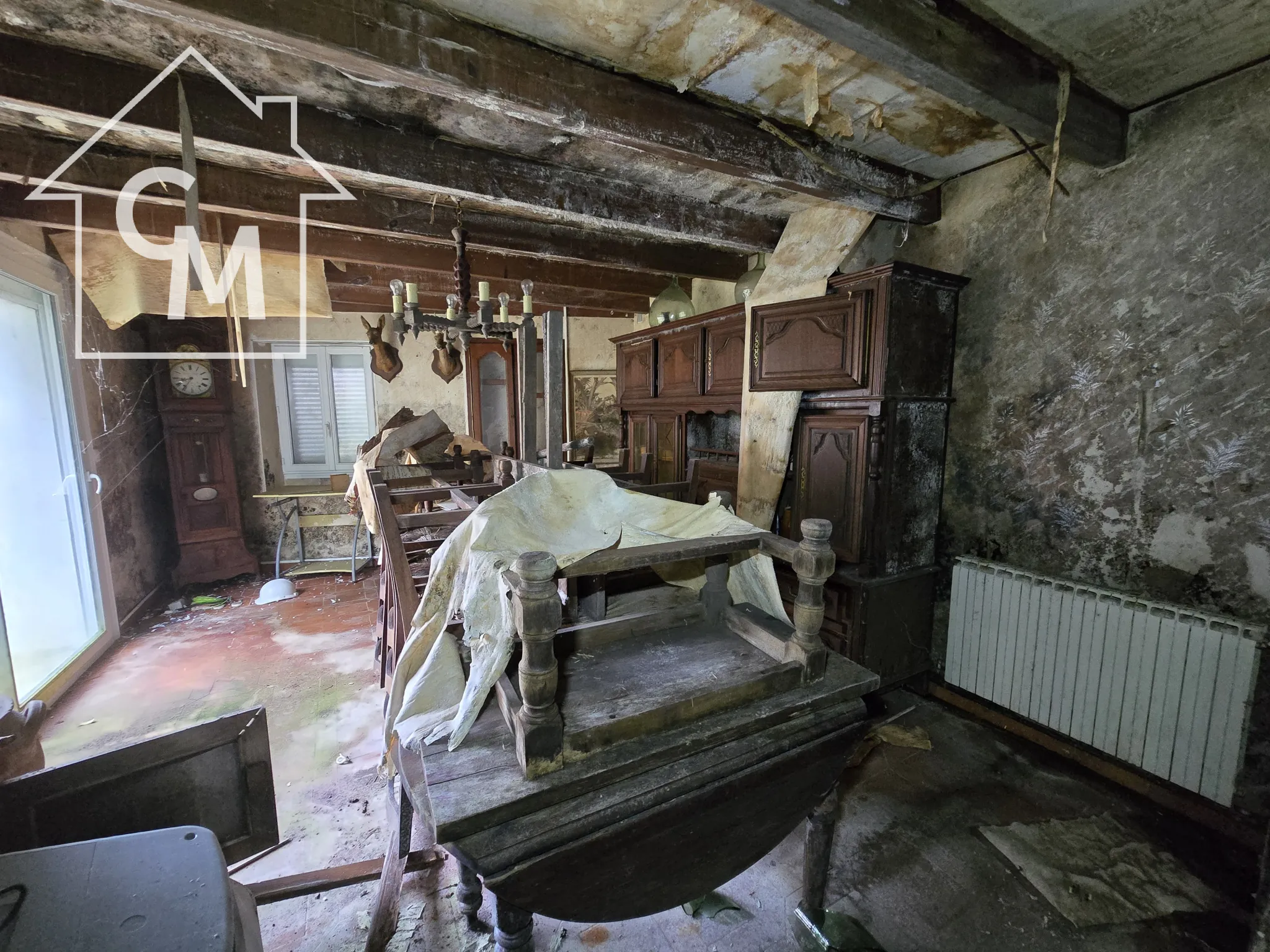 Maison à Cognac avec jardin clôturé et garage – Quartier Saint Martin 