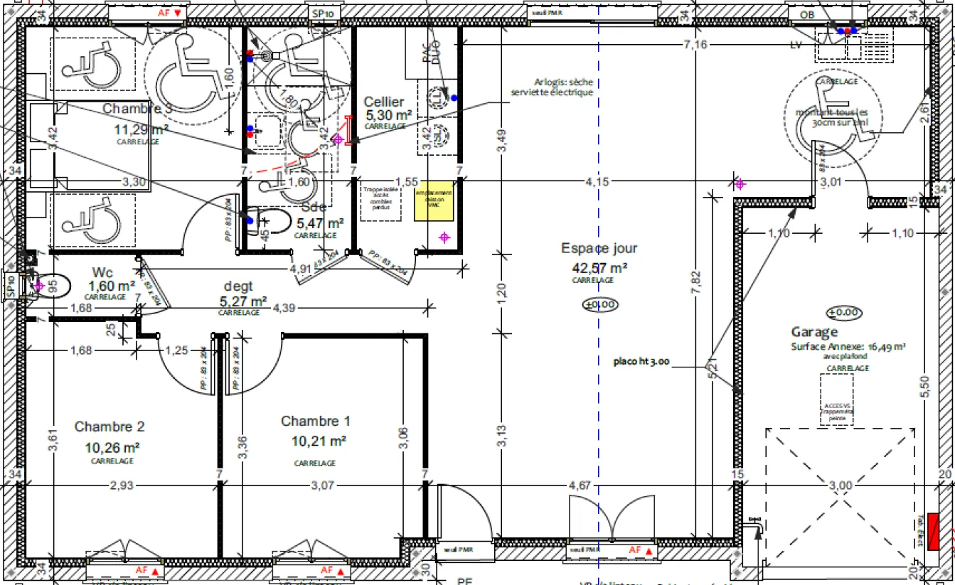 Maison neuve de plain-pied avec 3 chambres à Valines, livraison en 2025 