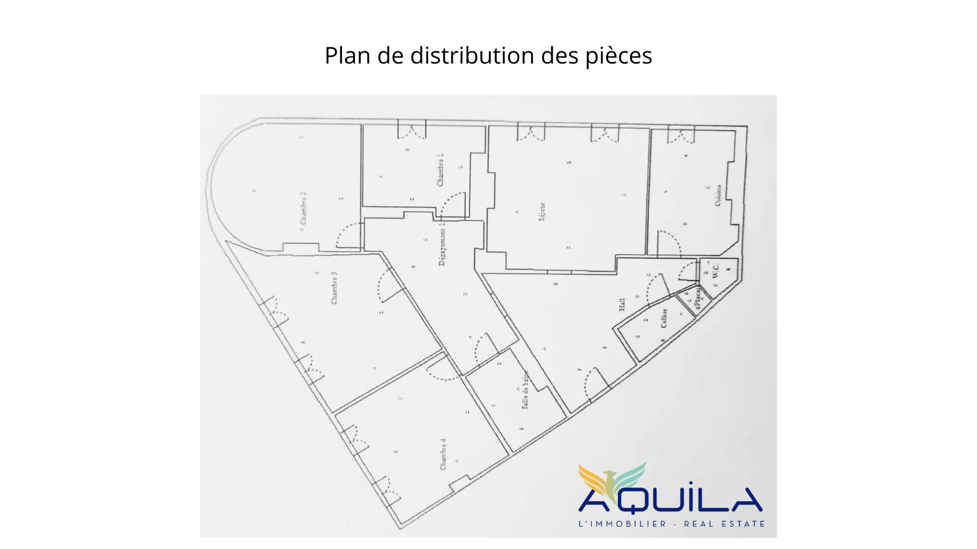 Appartement T5 avec parking et caves à Saint-Étienne - Quartier Badouillère 