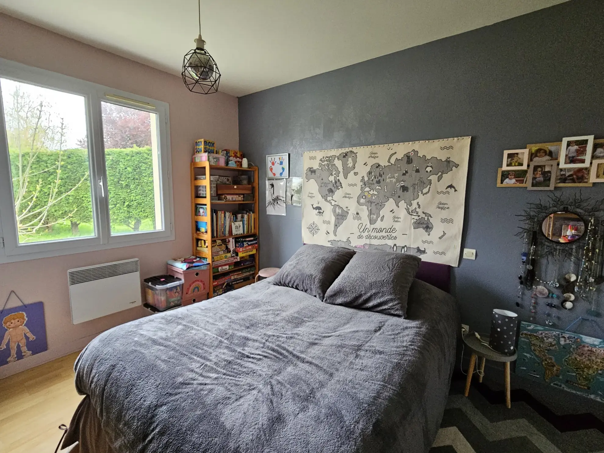 Maison de plain-pied avec 3 chambres, garage et jardin clos à Le Vanneau Irleau 