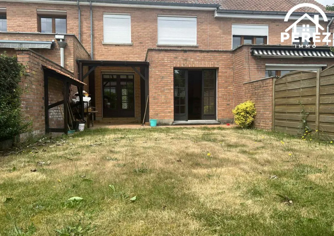 Maison à vendre à Bousbecque avec 3 chambres, jardin exposé sud et garage