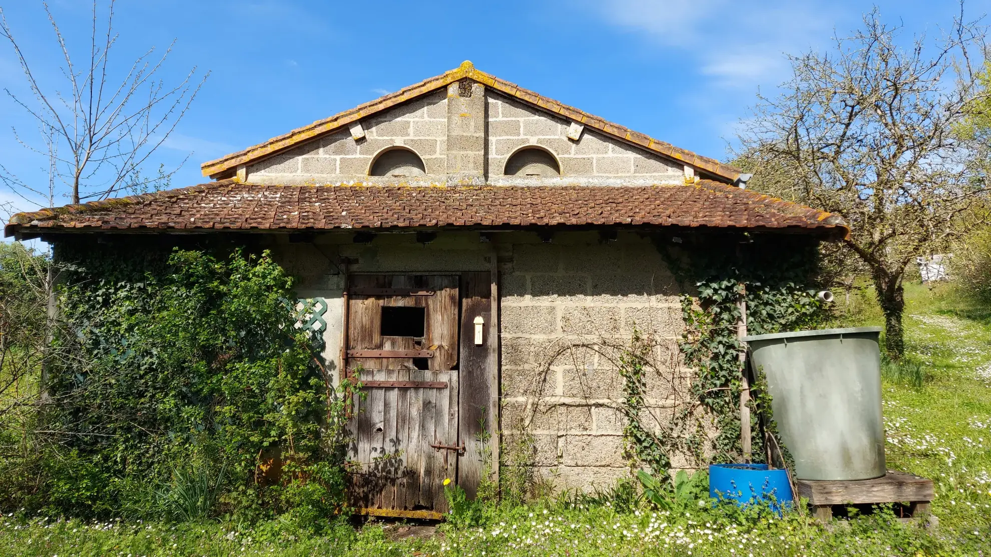 Terrain de 3538 m² proche des Herbiers, partie constructible, idéal pour projet immobilier 