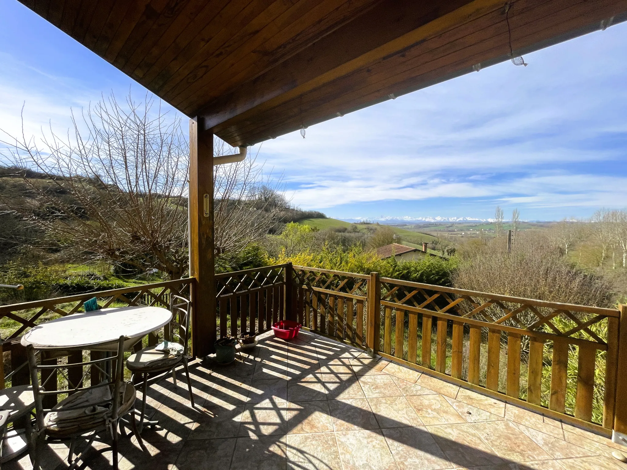 Magnifique maison de campagne avec vue sur les Pyrénées à Lézat-sur-Lèze 