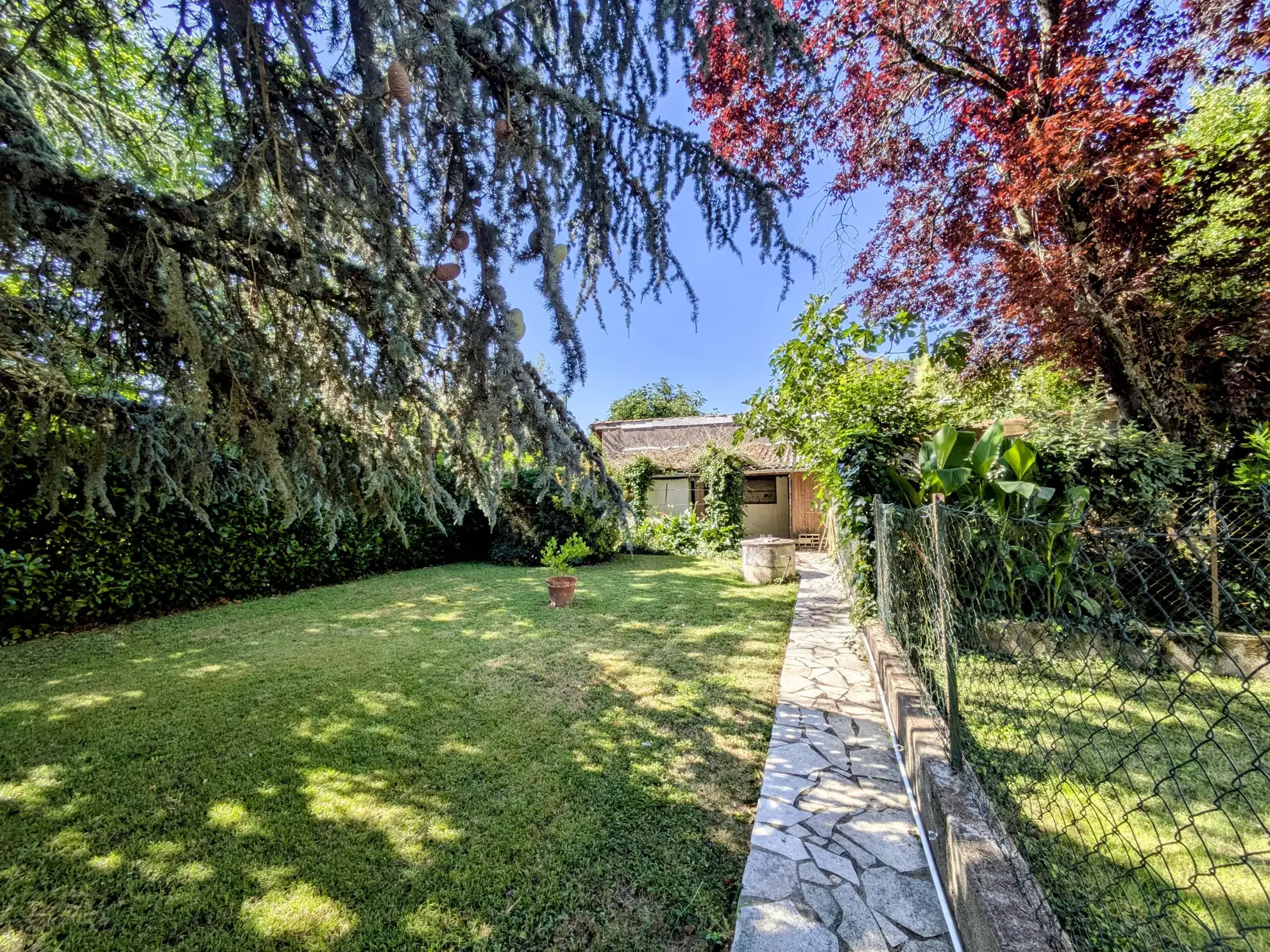 Maison familiale avec jardin à Eysses près de Villeneuve-sur-Lot 