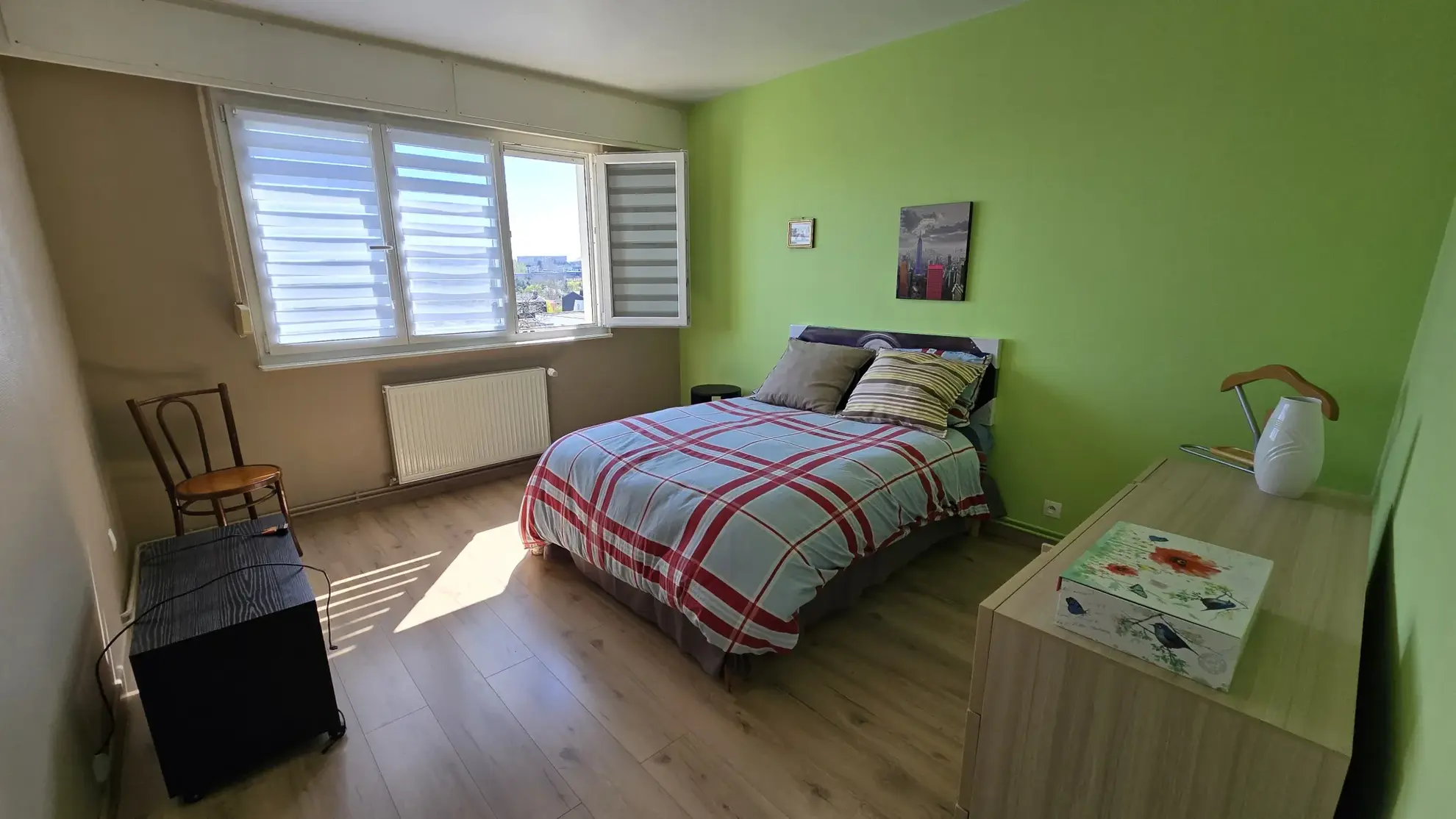 Appartement 3 pièces de 70 m² à Metz Vallières avec balcon sud et vue dégagée 