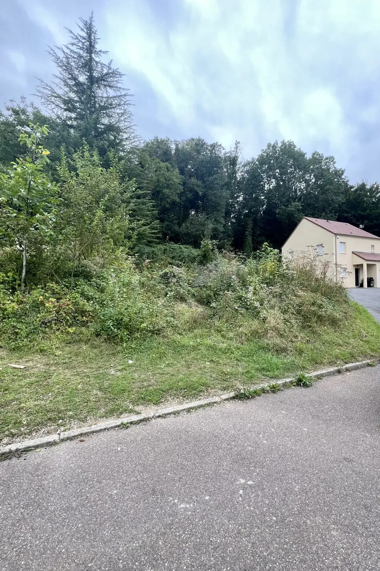 Terrain constructible de 509 m² à Hardricourt, vue sur les forêts du Vexin 