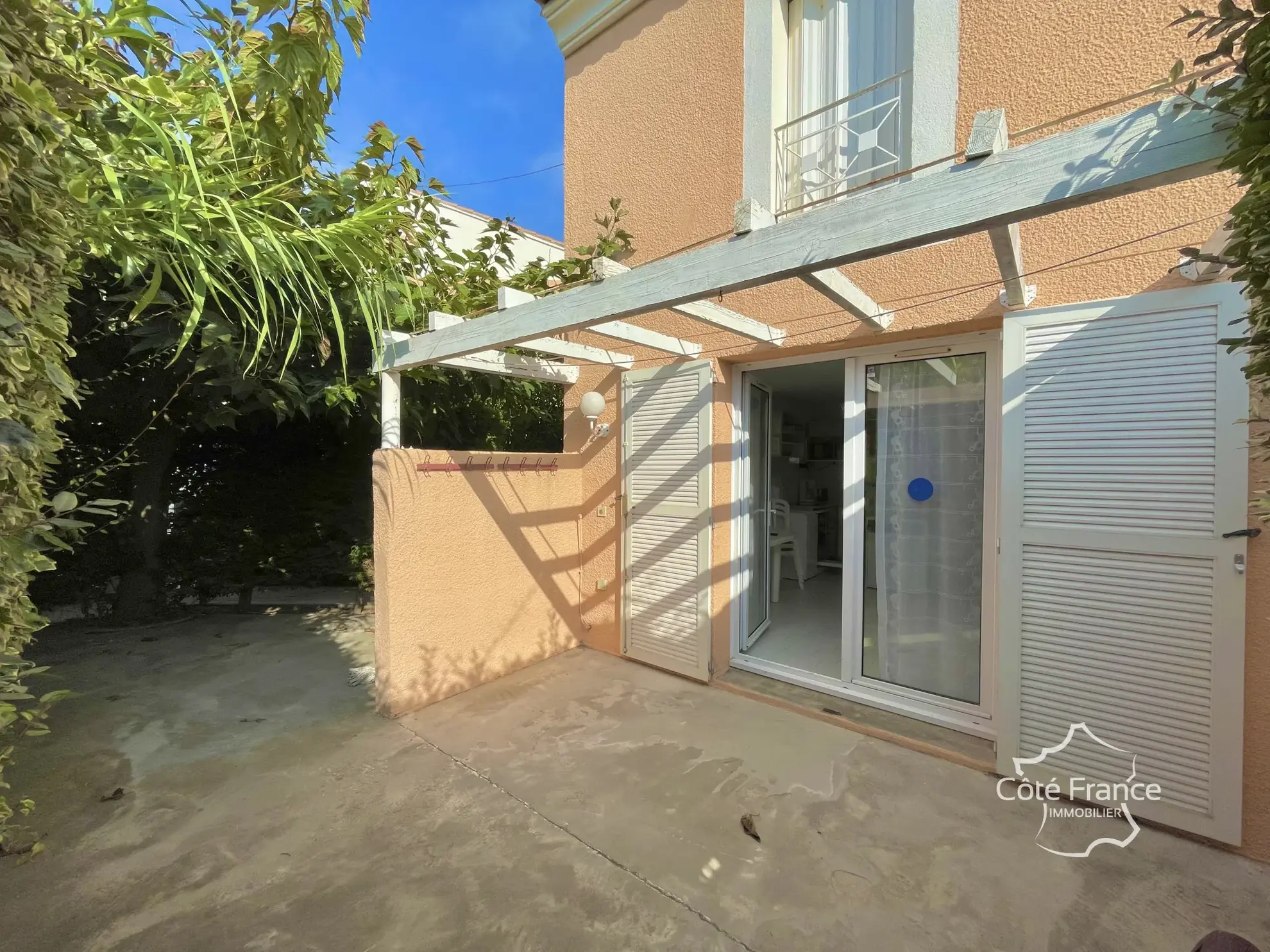 Charmante villa T3 de 37 m² avec terrasse à Marseillan-Plage, proche de la mer 