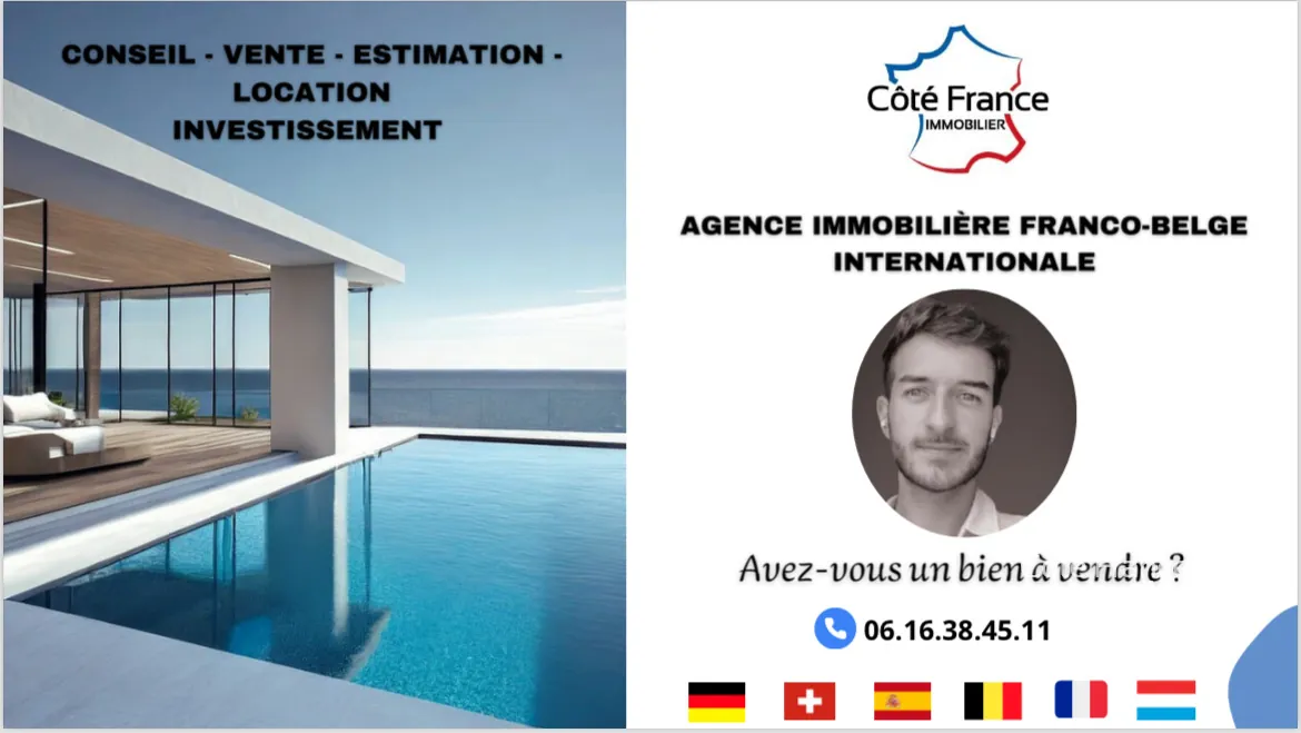 Charmante villa T3 de 37 m² avec terrasse à Marseillan-Plage, proche de la mer 