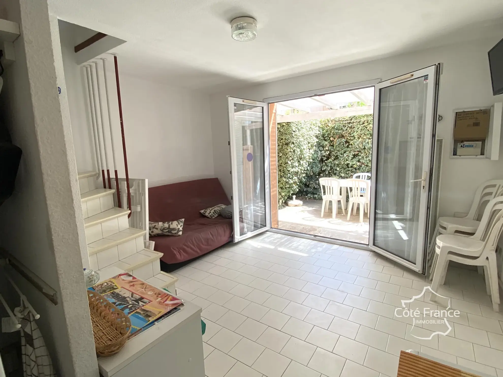 Charmante villa T3 de 37 m² avec terrasse à Marseillan-Plage, proche de la mer 