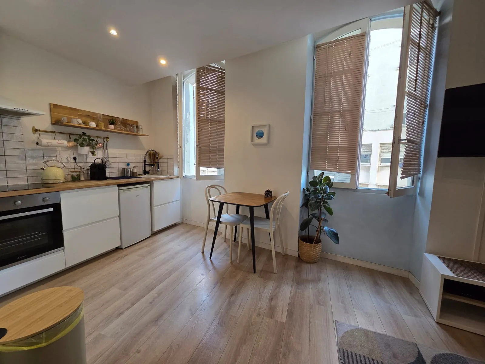 Appartement T1/T2 de 25 m² avec vue sur la mer au cœur du Panier à Marseille