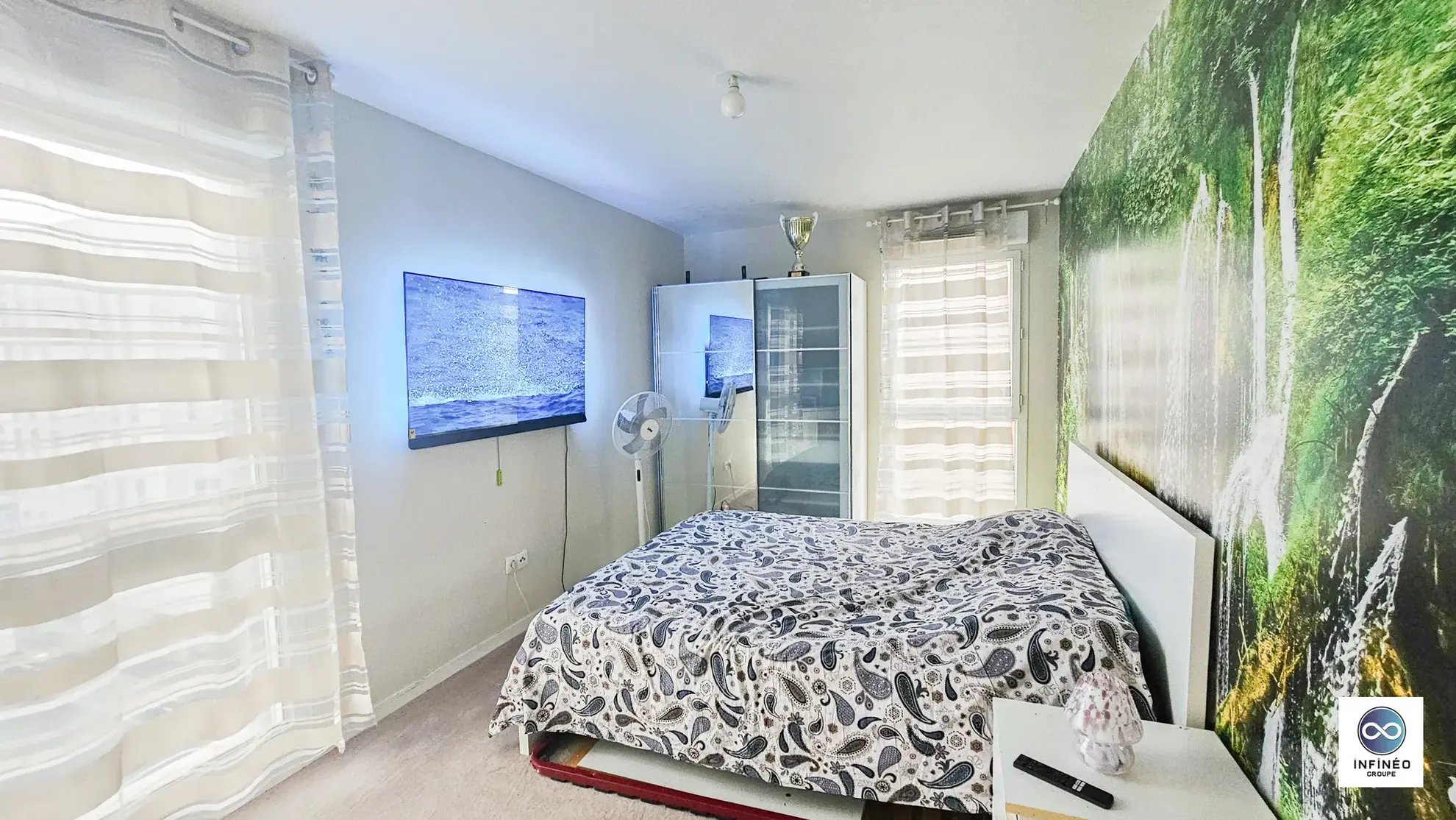 Appartement T4 lumineux de 80,49 m² avec balcon et deux stationnements à Évry-Courcouronnes 